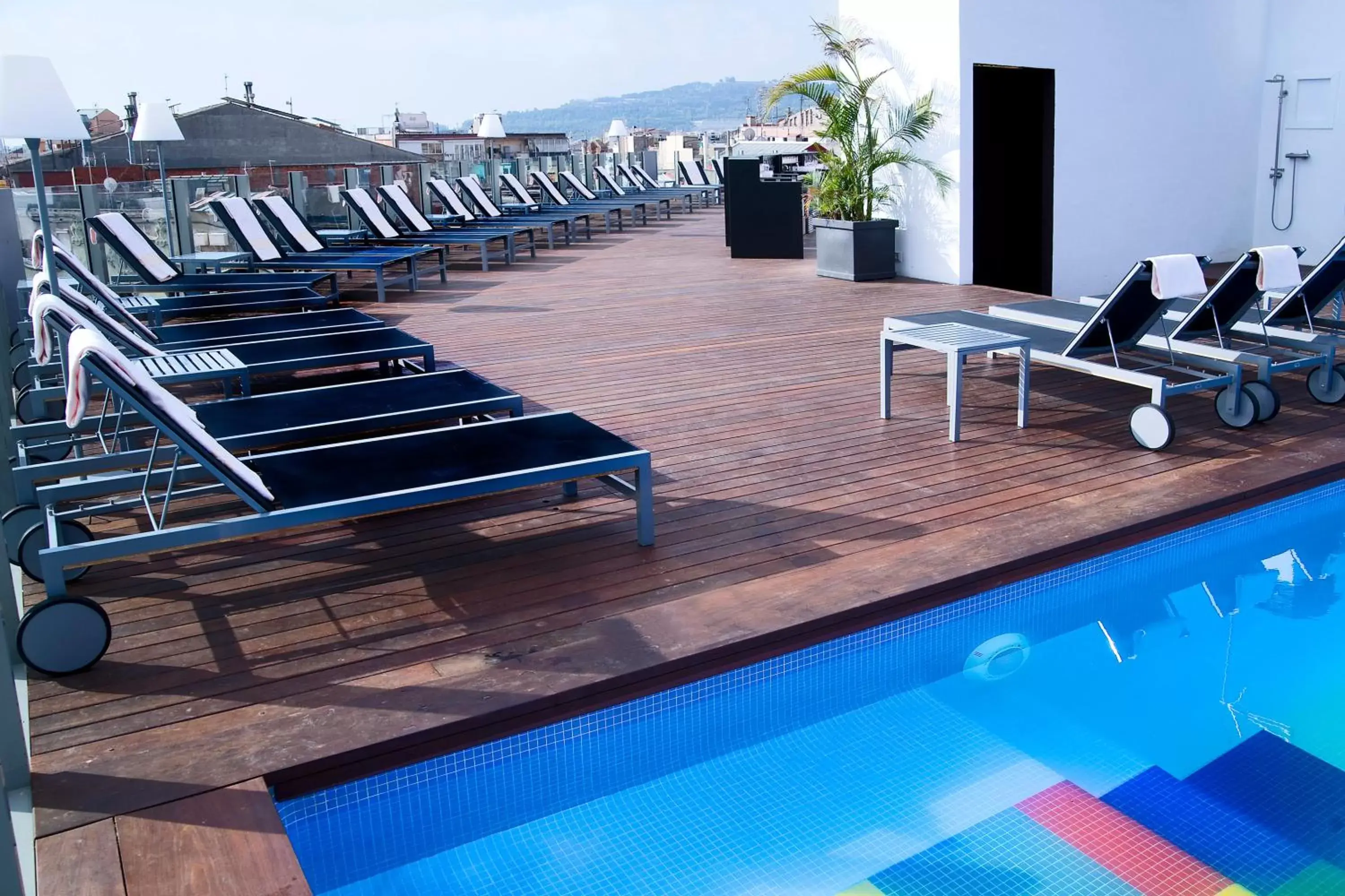 Balcony/Terrace, Swimming Pool in Axel Hotel Barcelona & Urban Spa- Adults Only