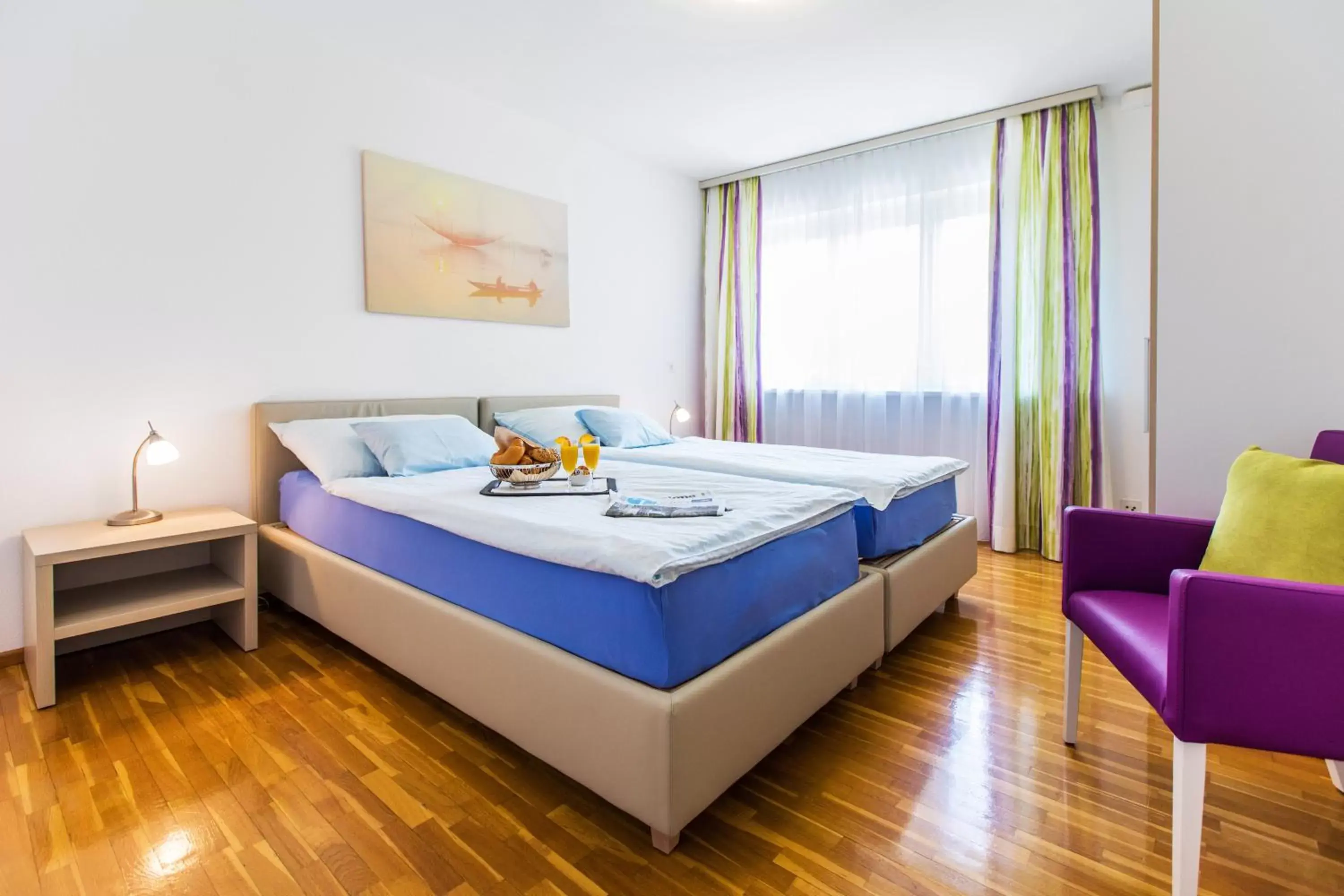 Bed in Tertianum Residenza Al Lido - Appartements & Restaurant