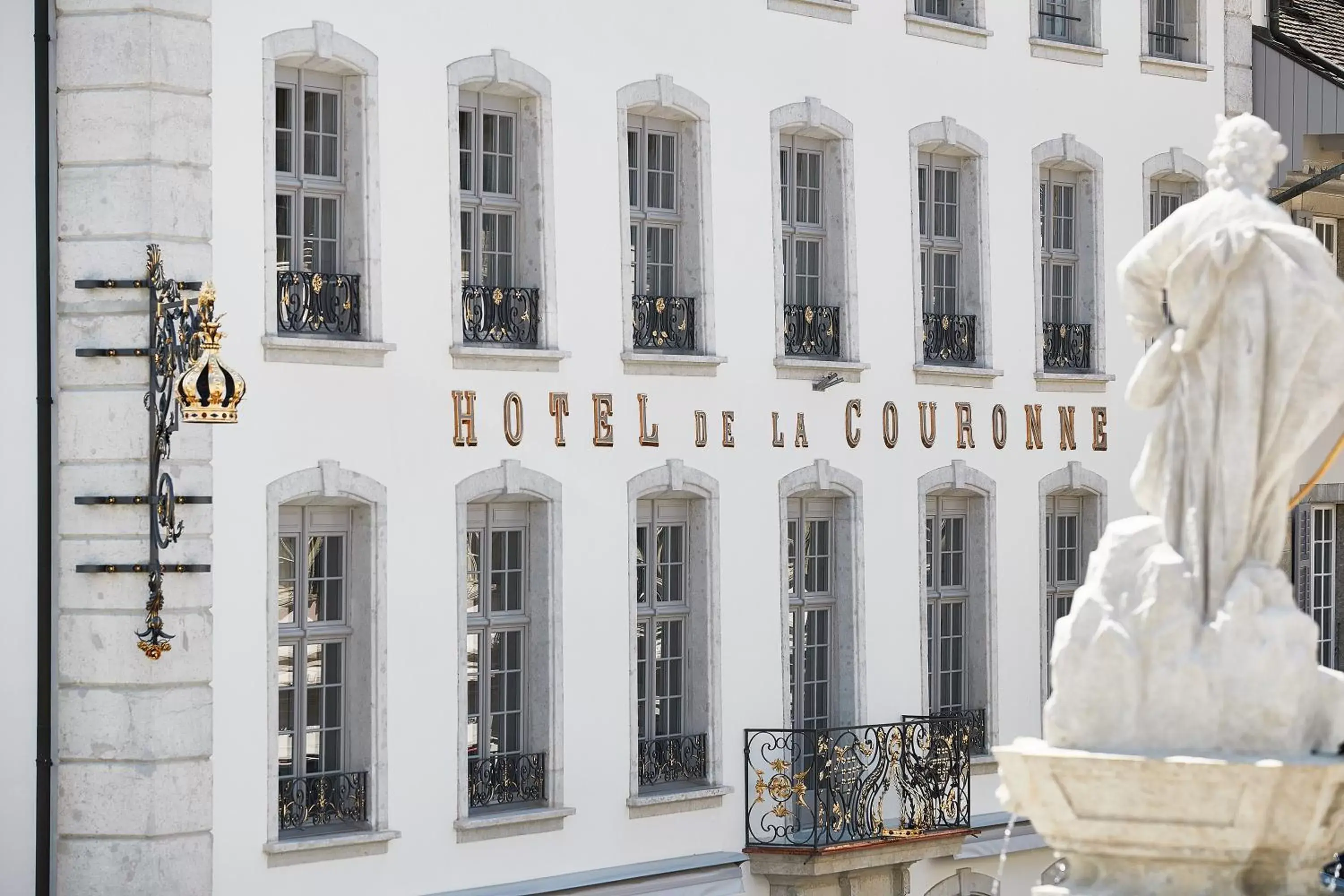 Property Building in Boutique Hotel La Couronne