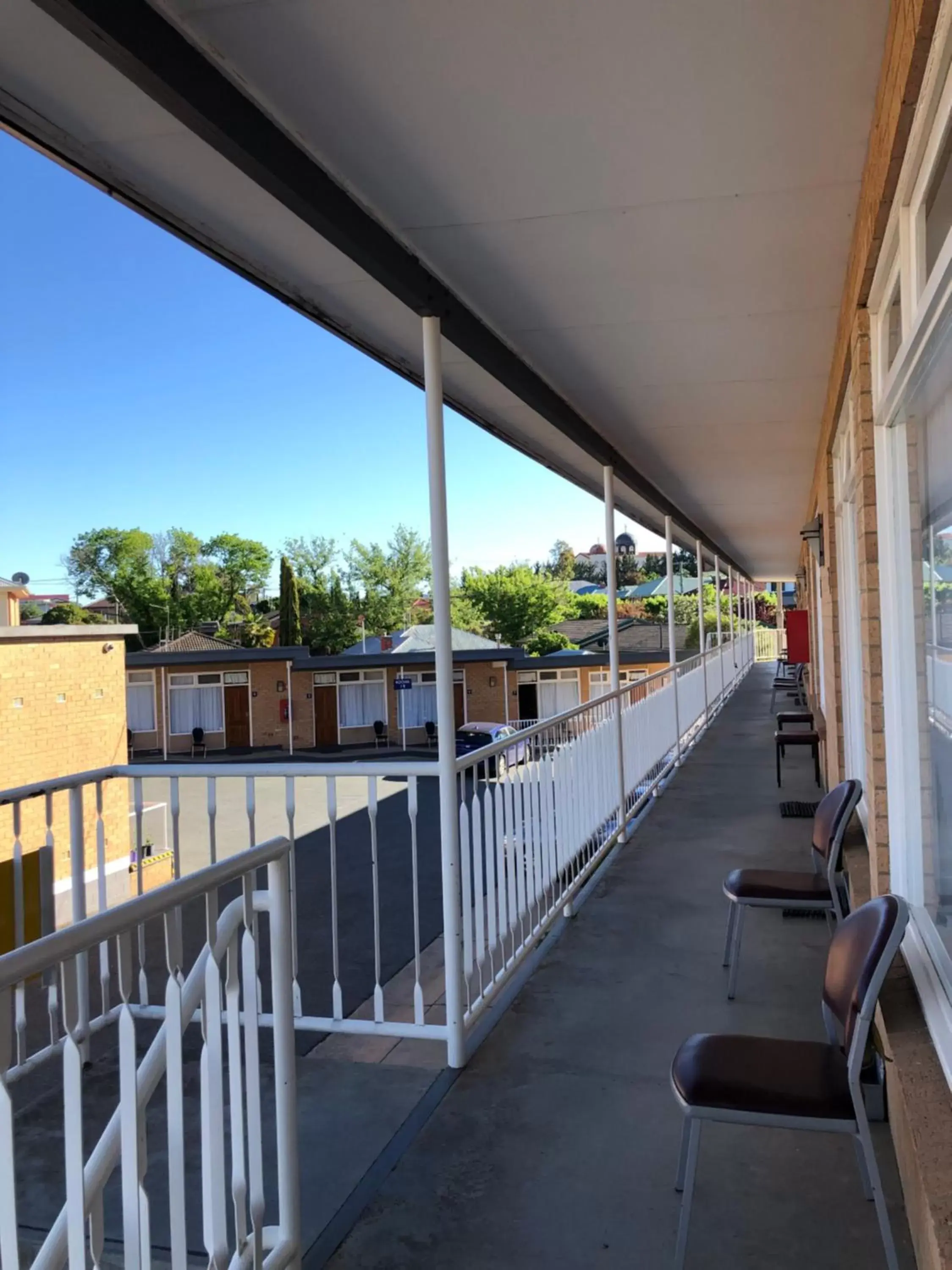 Balcony/Terrace in Queanbeyan Motel