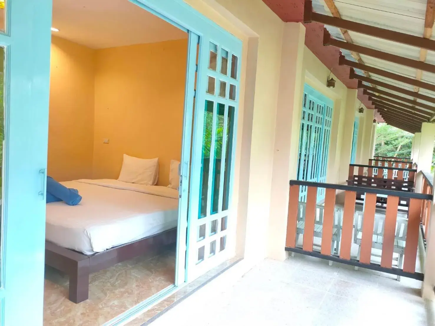 Bed in Banana Beach Resort