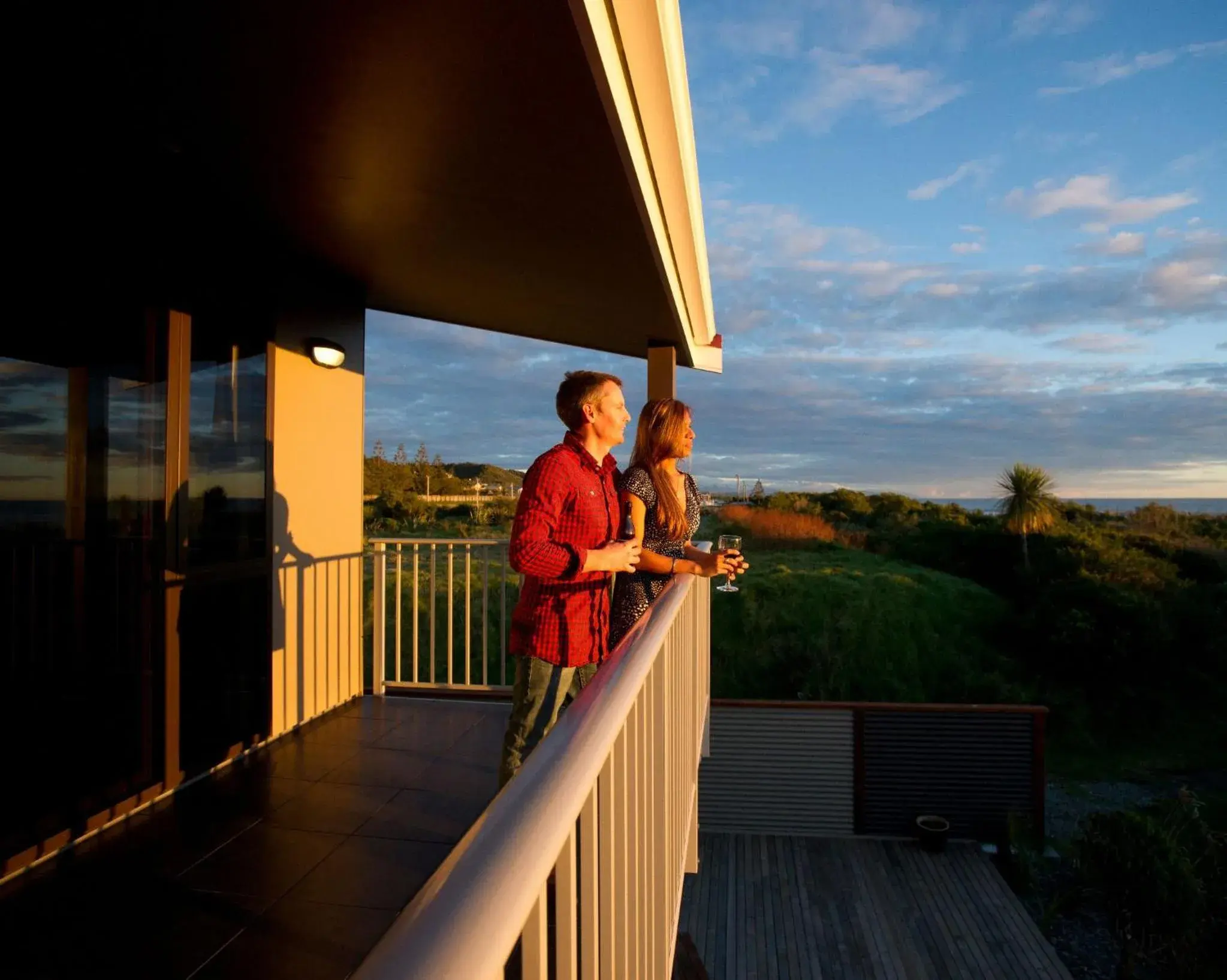 Three-Bedroom Apartment with Sea View in Greymouth Seaside TOP 10 Holiday Park