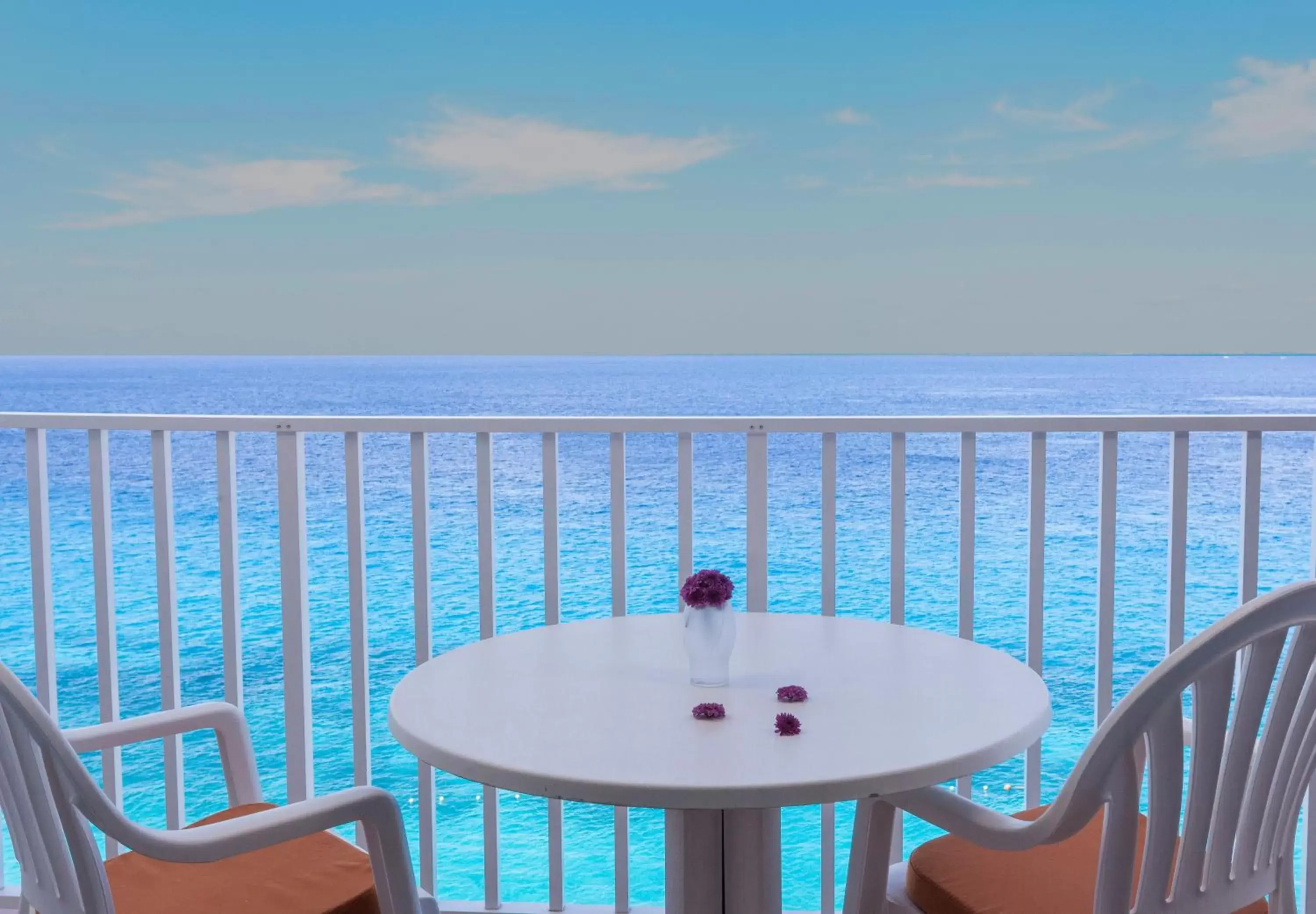 Sea view, Balcony/Terrace in Coral Princess Hotel & Dive Resort