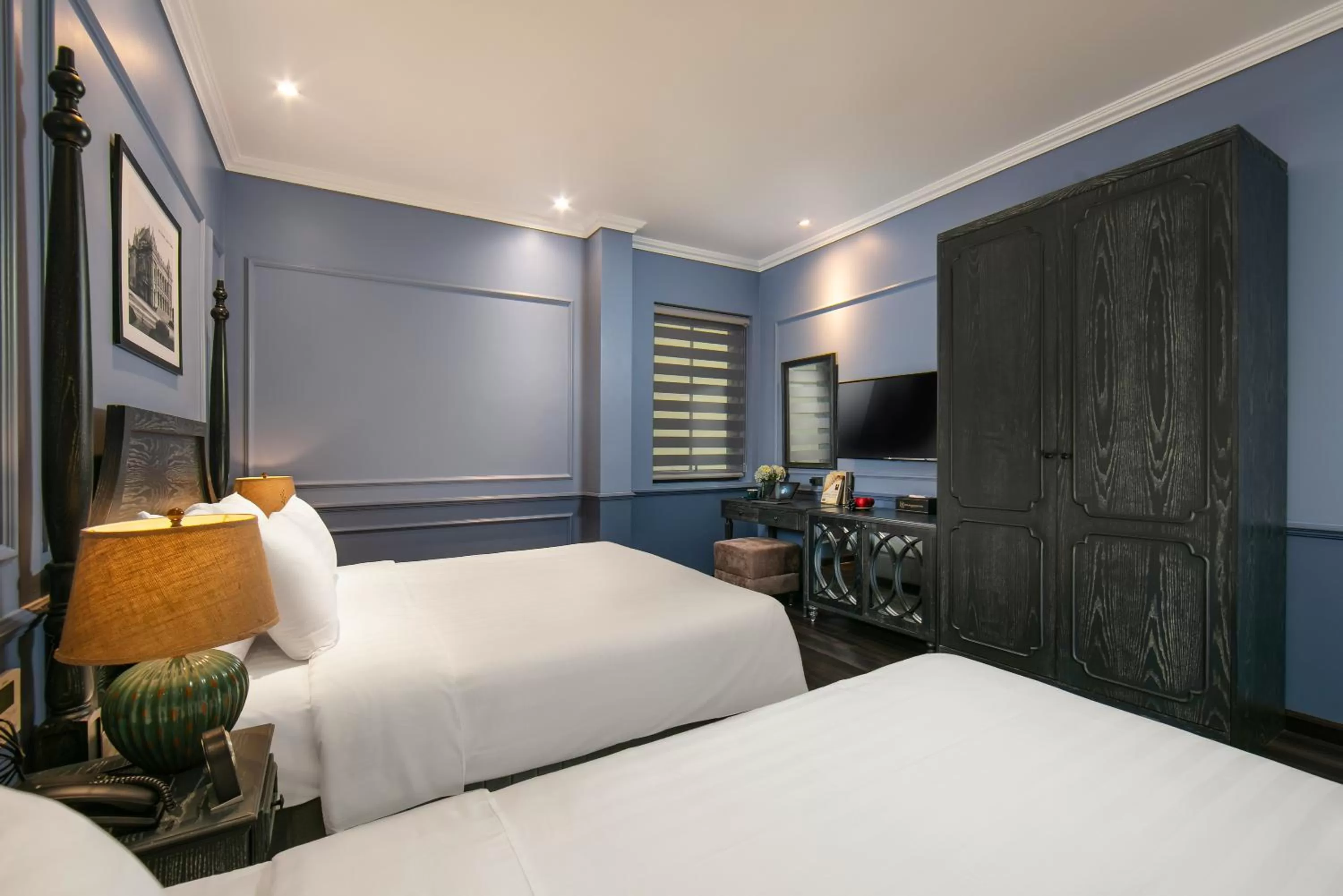 Photo of the whole room, Bed in Hanoi Paradise Center Hotel & Spa