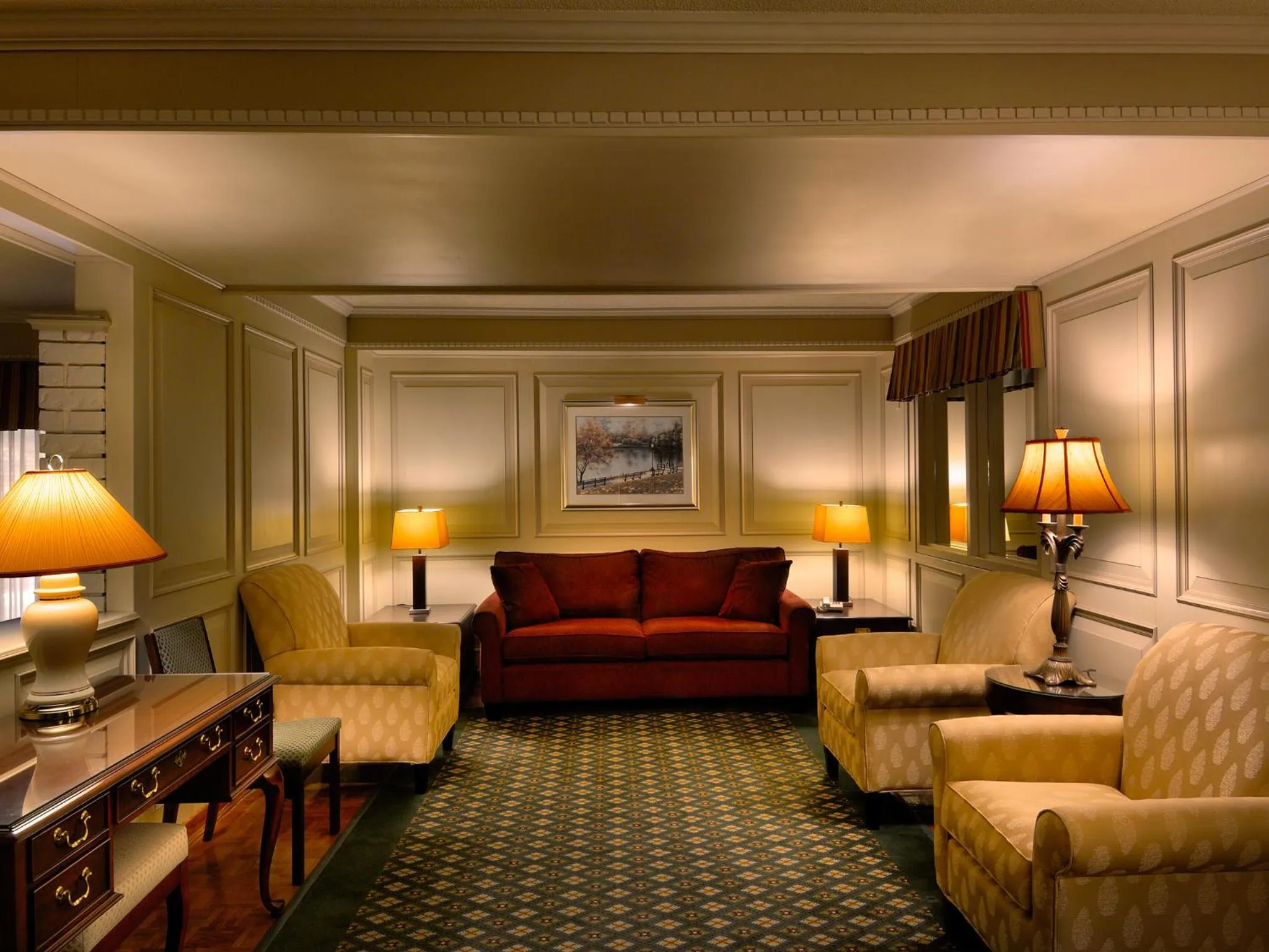 Lobby or reception in Royal Scot Hotel & Suites