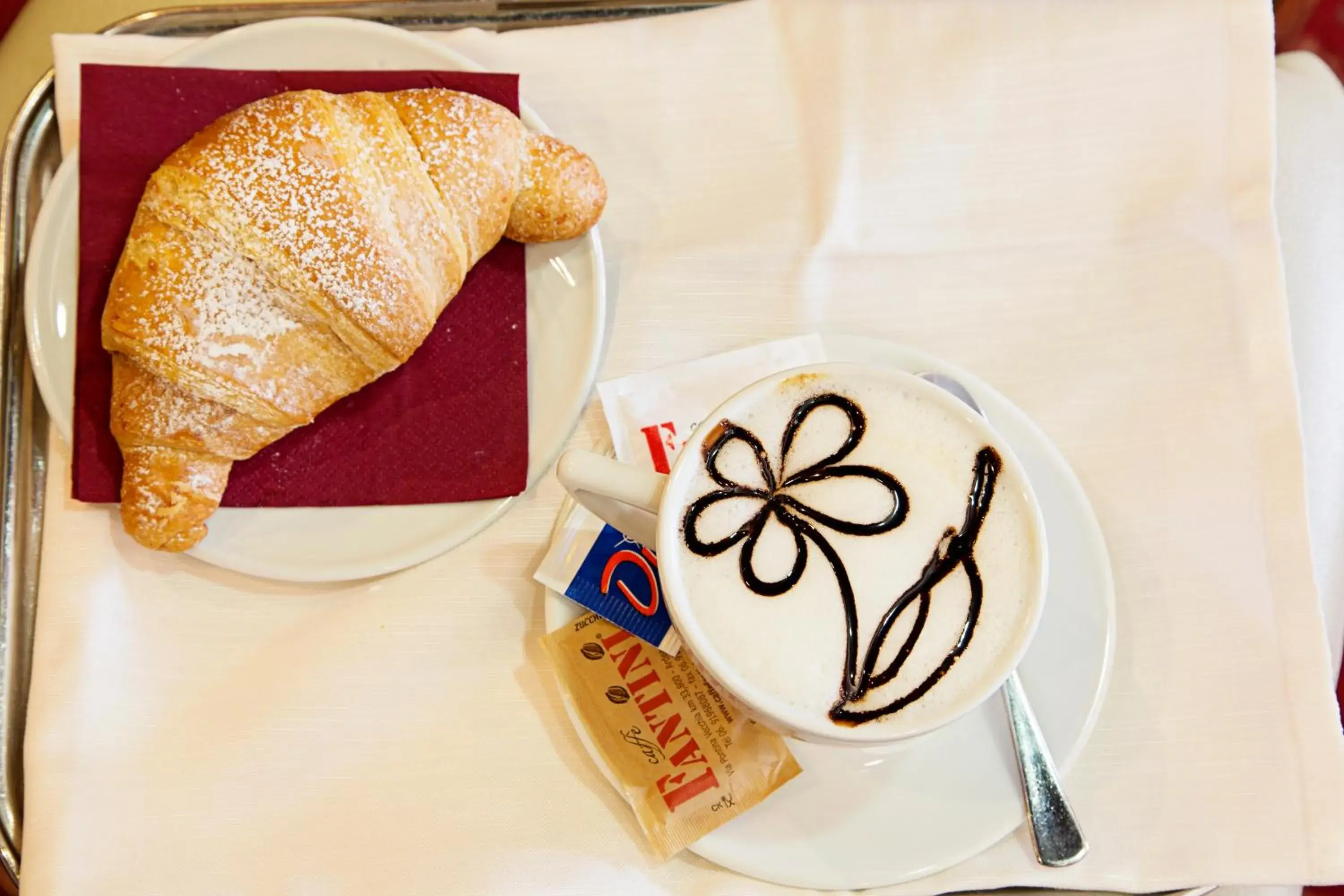 Italian breakfast in Hotel Palace 2000