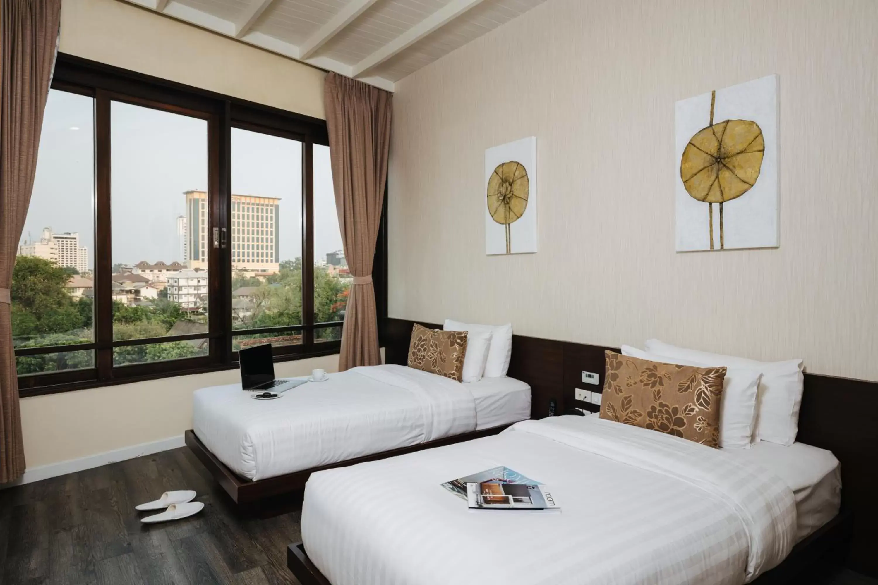 Bed in De Chai Colonial Hotel & Spa - SHA Plus