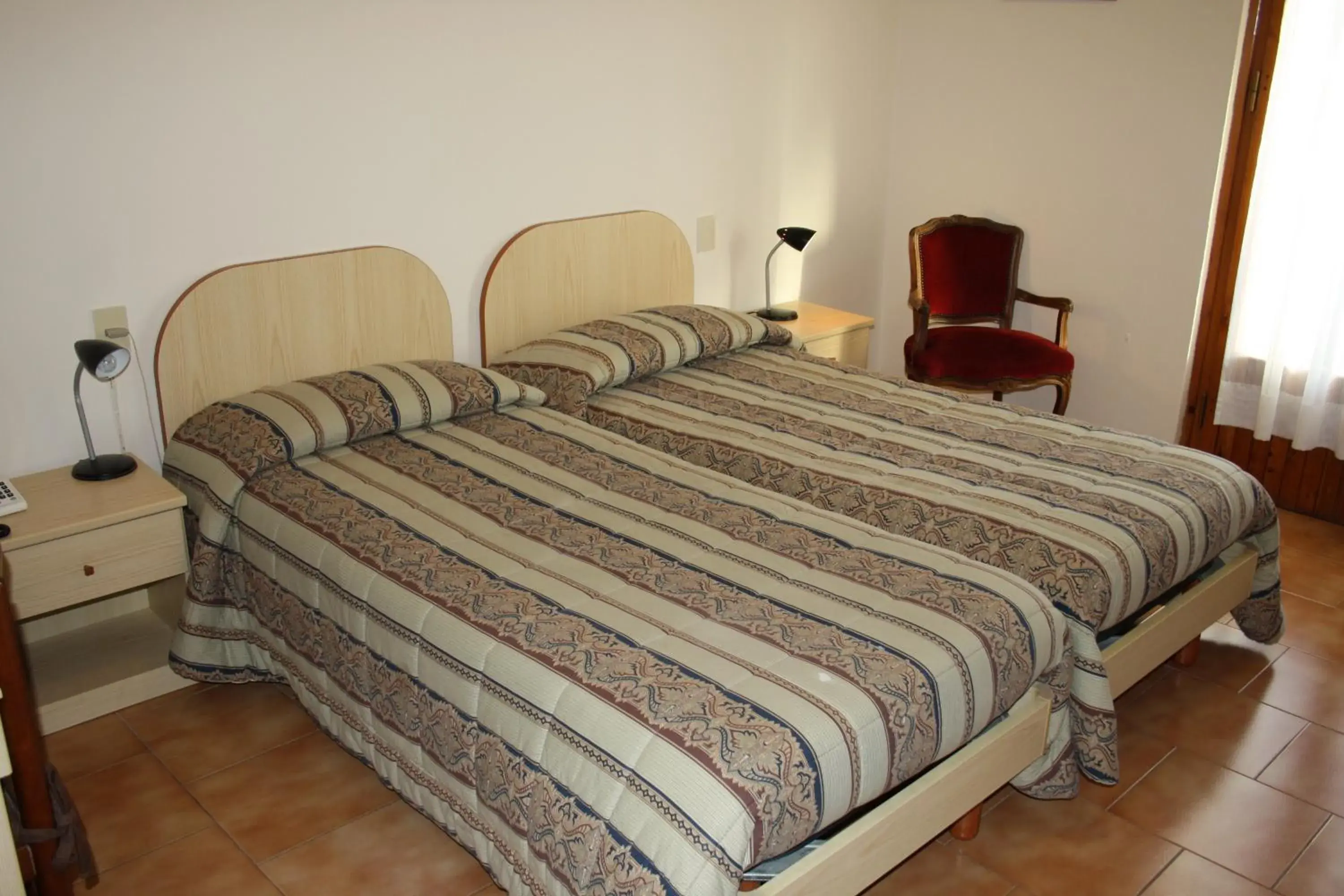 Bed in Hotel Bodoni