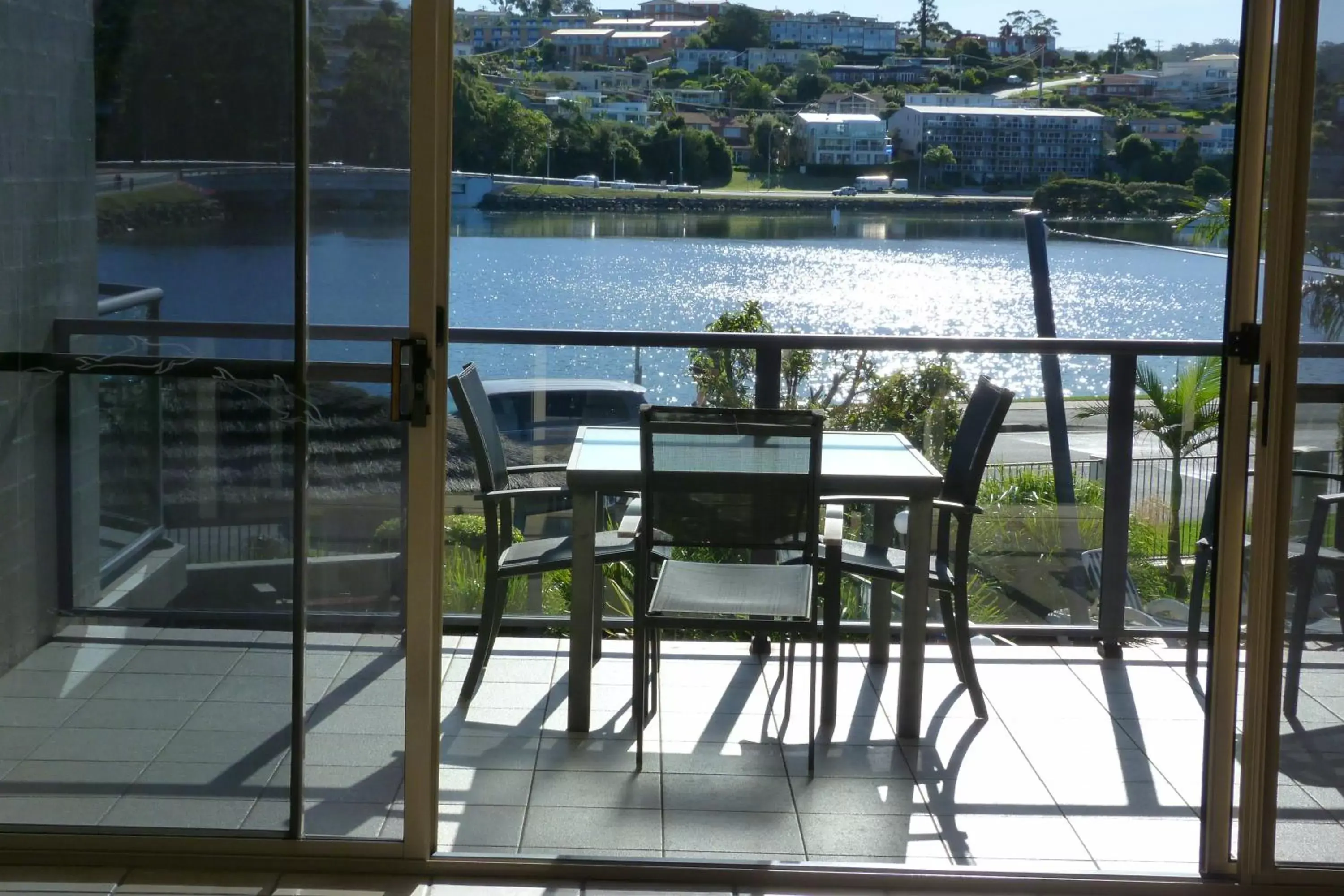 Lake view, River View in Sails Luxury Apartments Merimbula