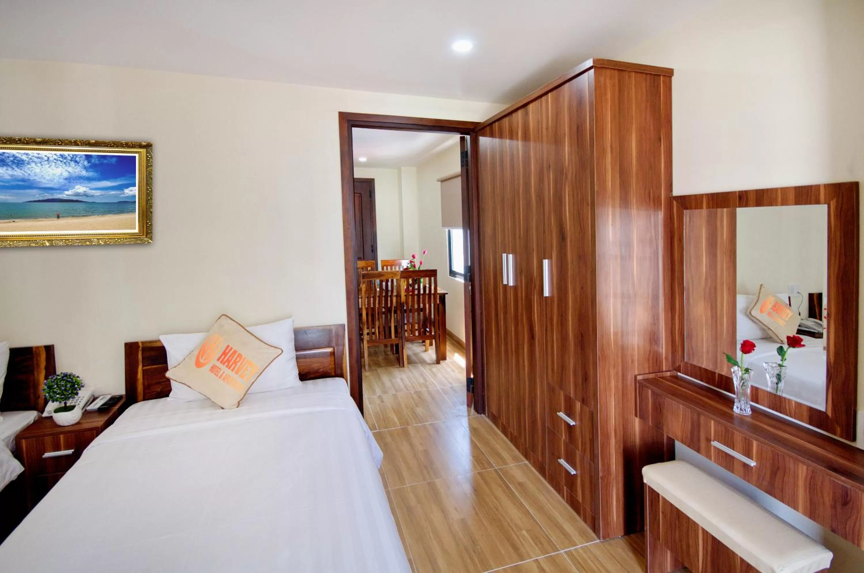 Photo of the whole room, Bed in Harvey Hotel & Apartments