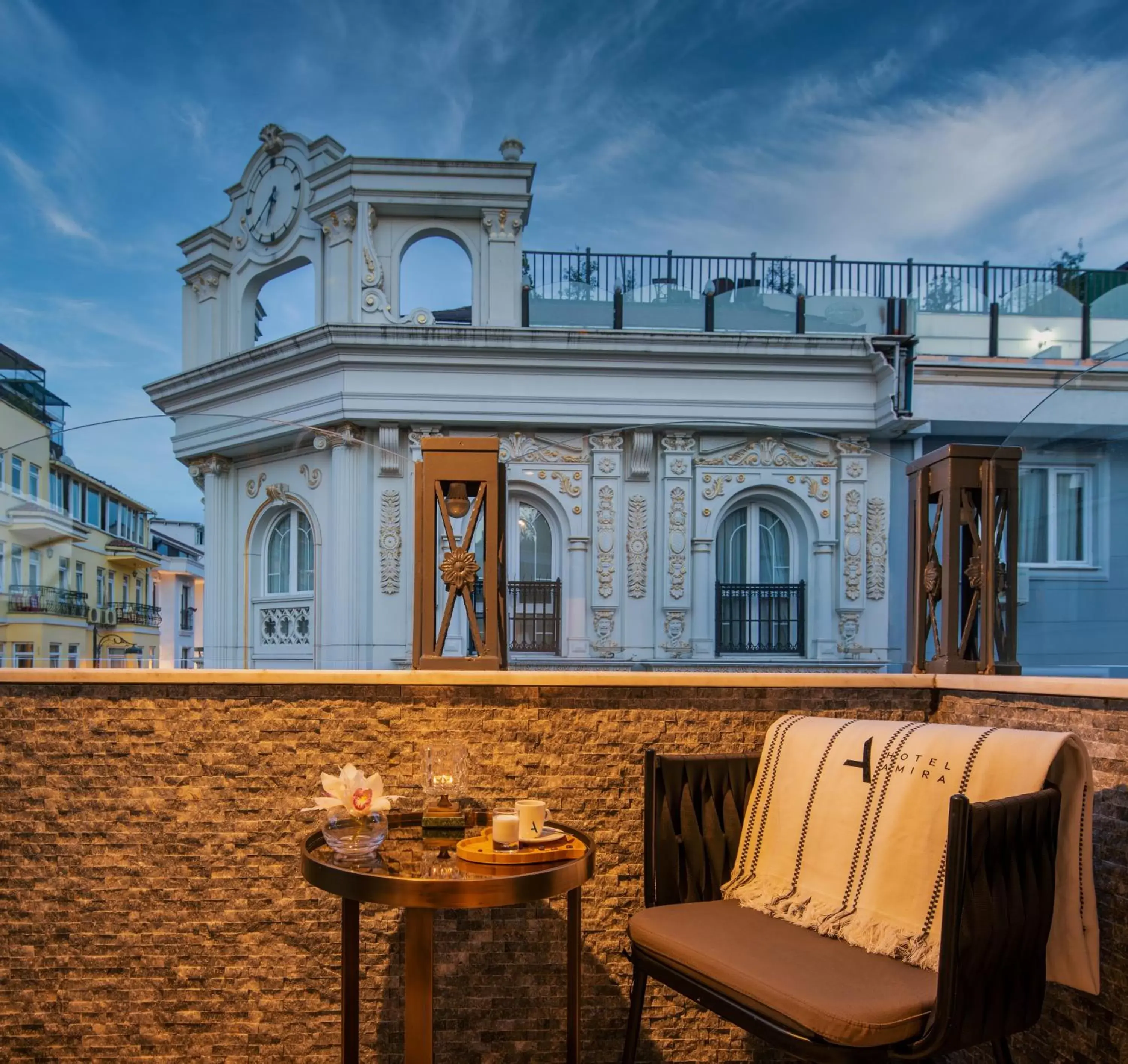 Balcony/Terrace in Hotel Amira Istanbul
