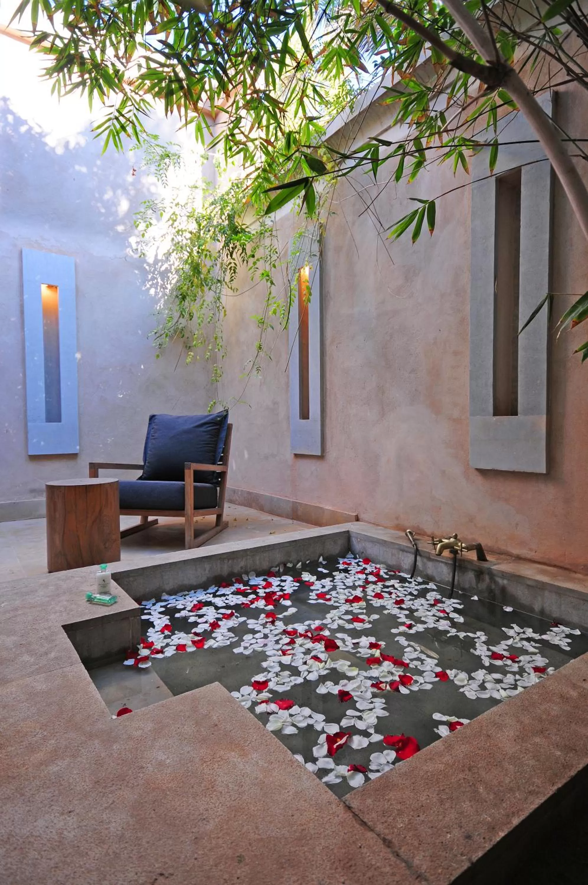 Open Air Bath in Palais Namaskar