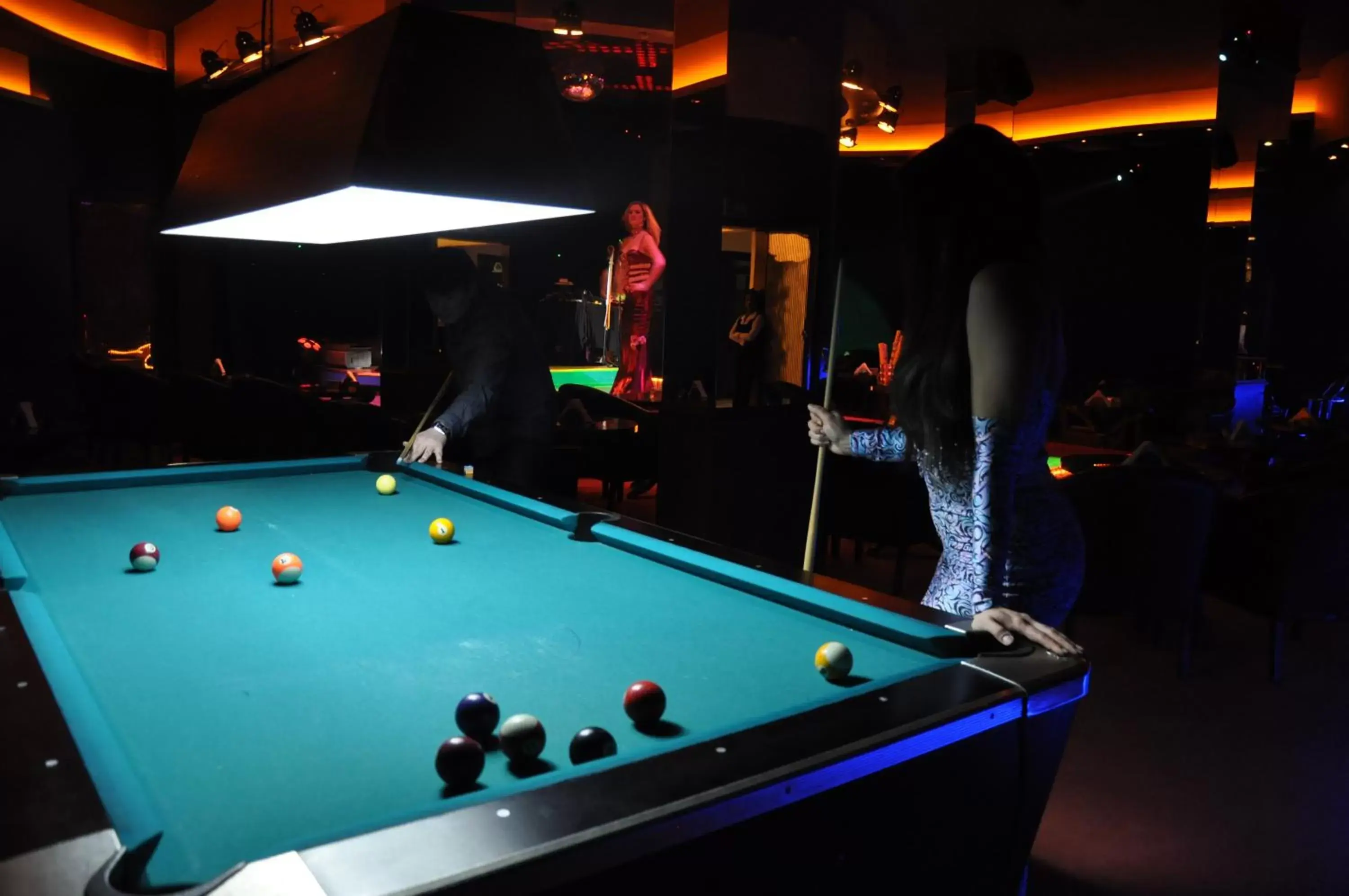 Activities, Billiards in Gulf Gate Hotel