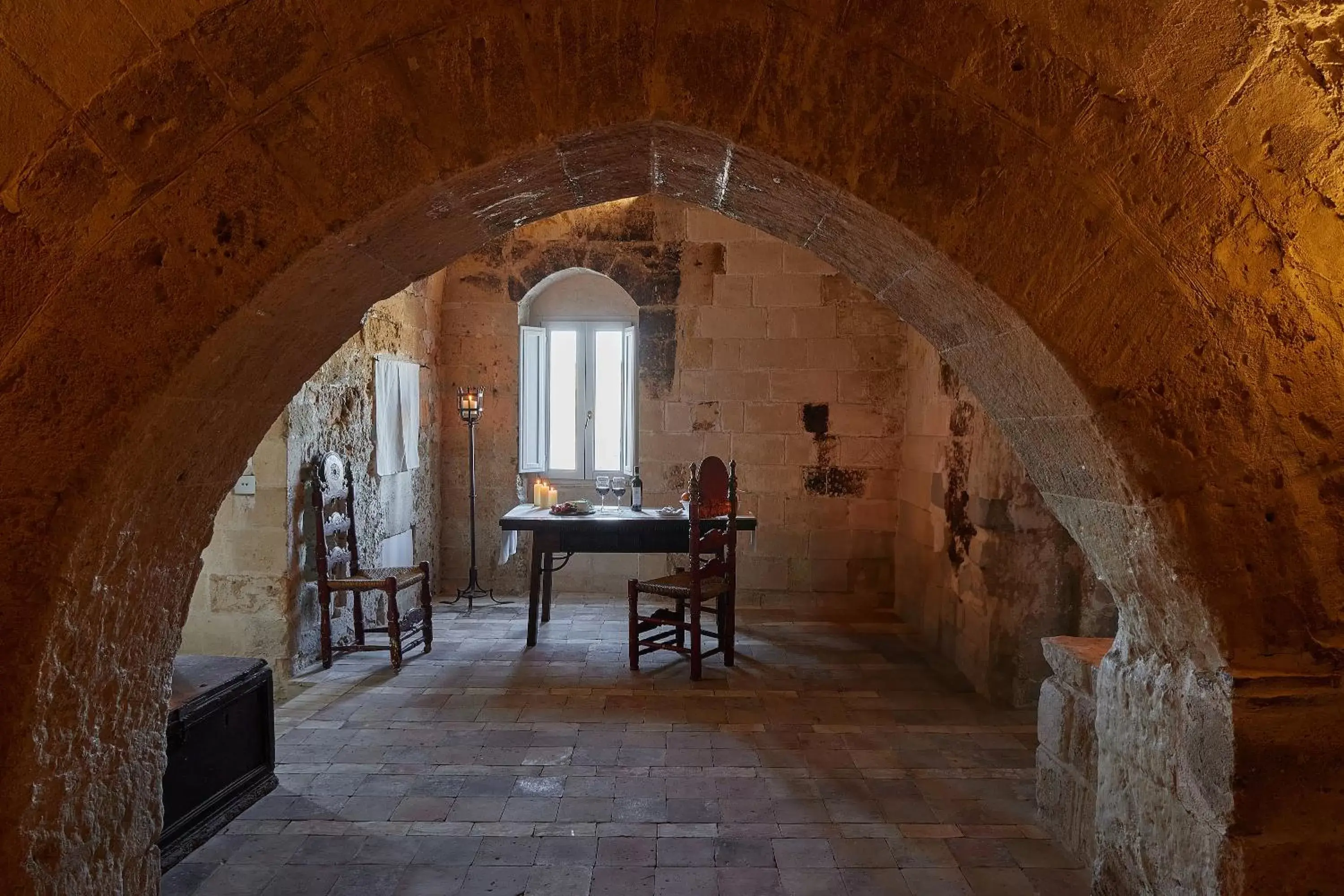 Living room, Restaurant/Places to Eat in Sextantio Le Grotte Della Civita