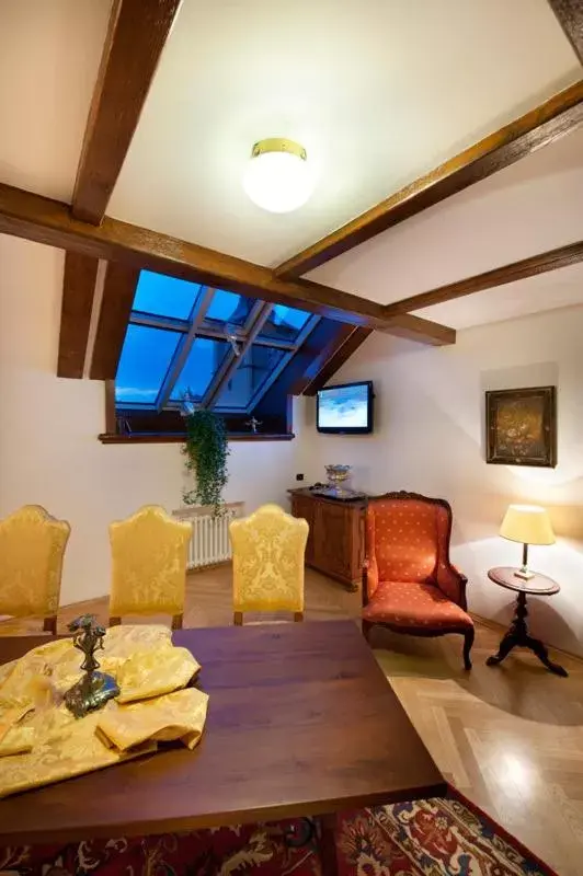 Living room, Seating Area in Charles Bridge Palace