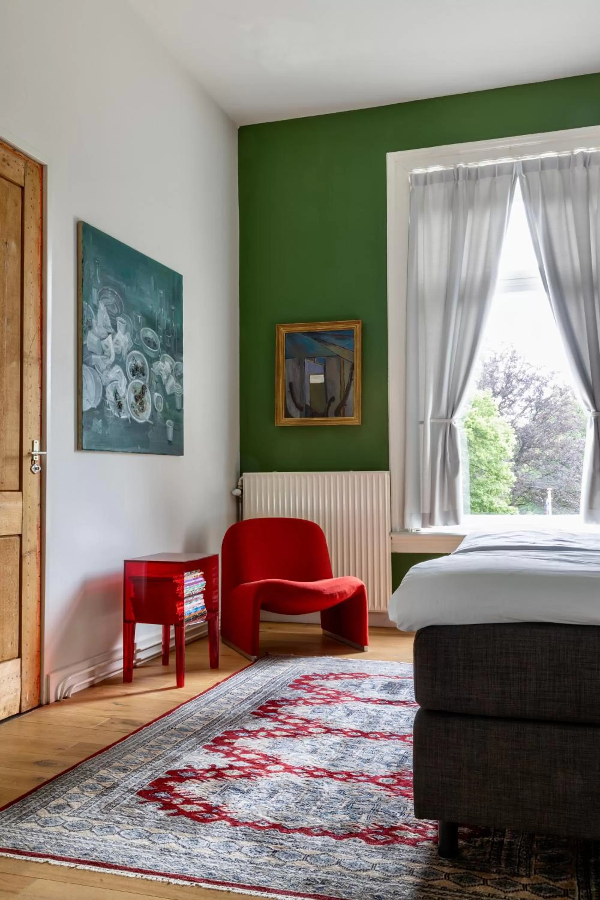 Photo of the whole room, Bed in de Lochemse Berg