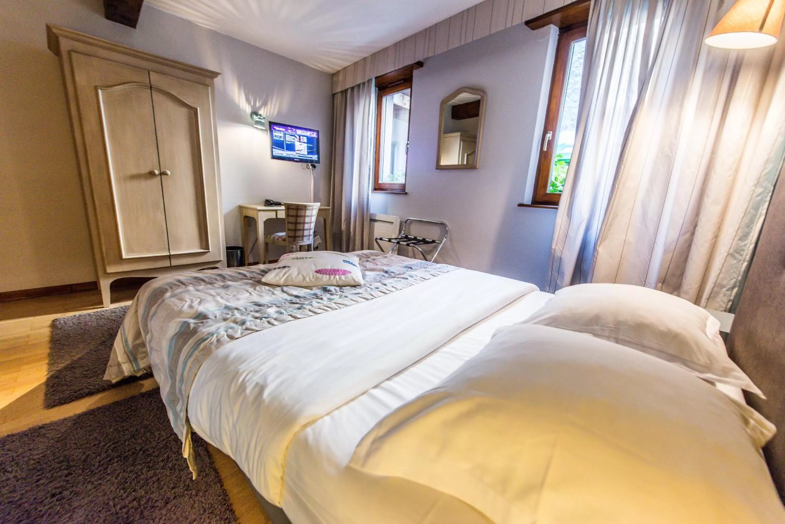 Bed in Hôtel Au Lion