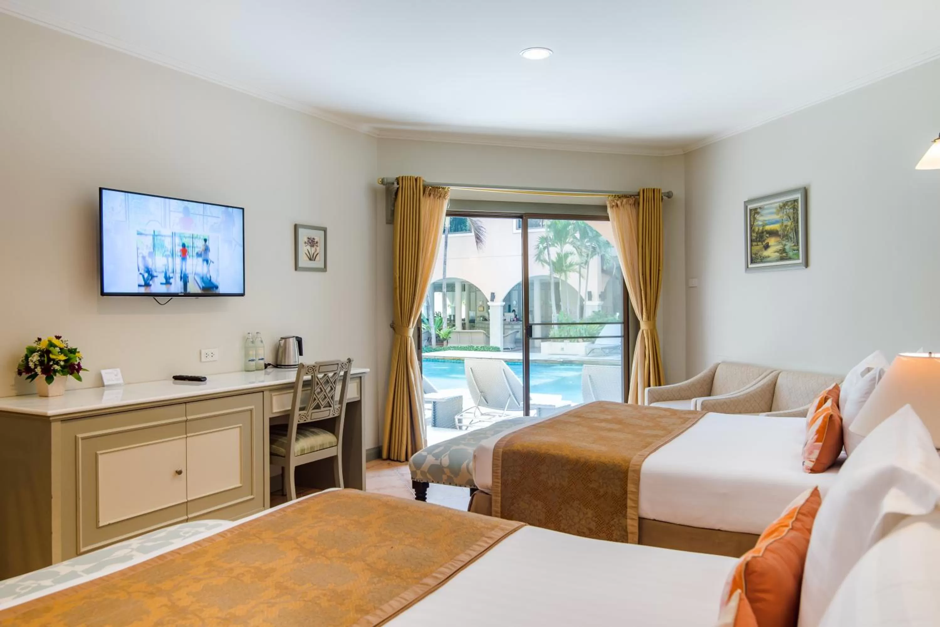 Bedroom, Bed in Anantasila Beach Resort Hua Hin