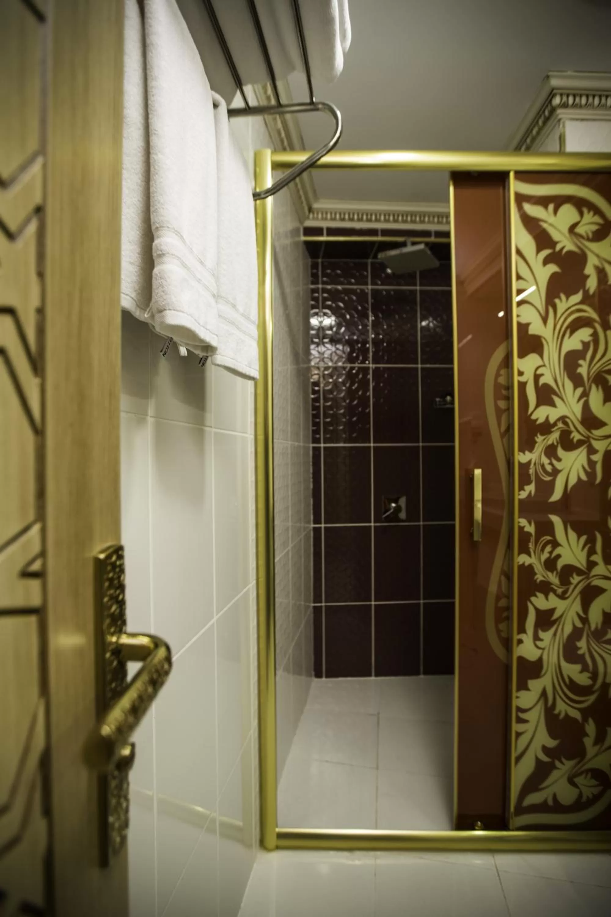 Shower in Empire Suite Hotel