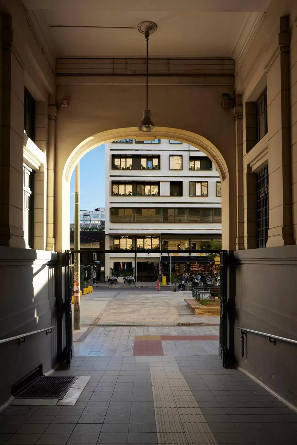 Facade/entrance in The Port Square Hotel