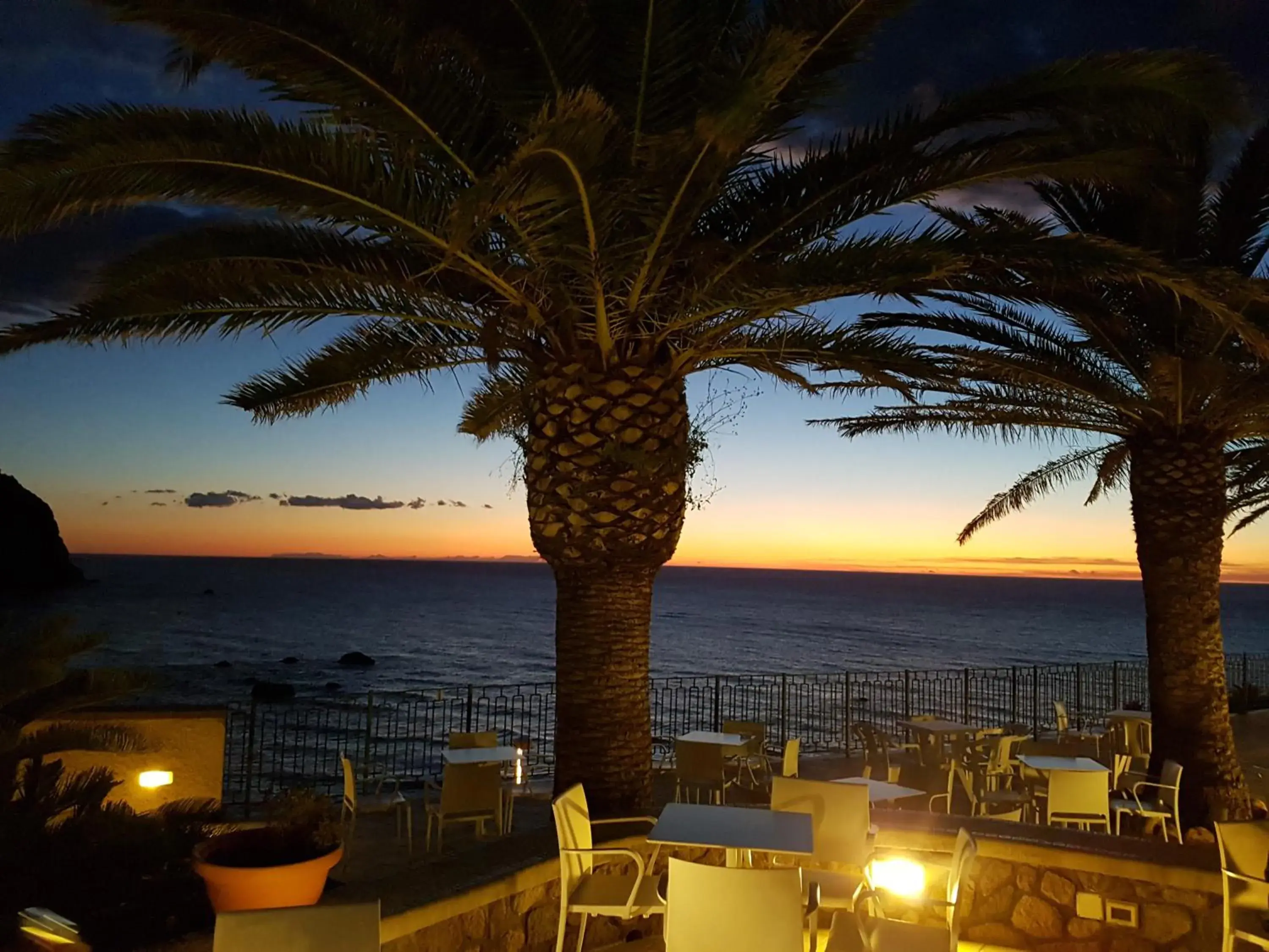 Restaurant/places to eat, Sunrise/Sunset in Hotel Terme Royal Palm