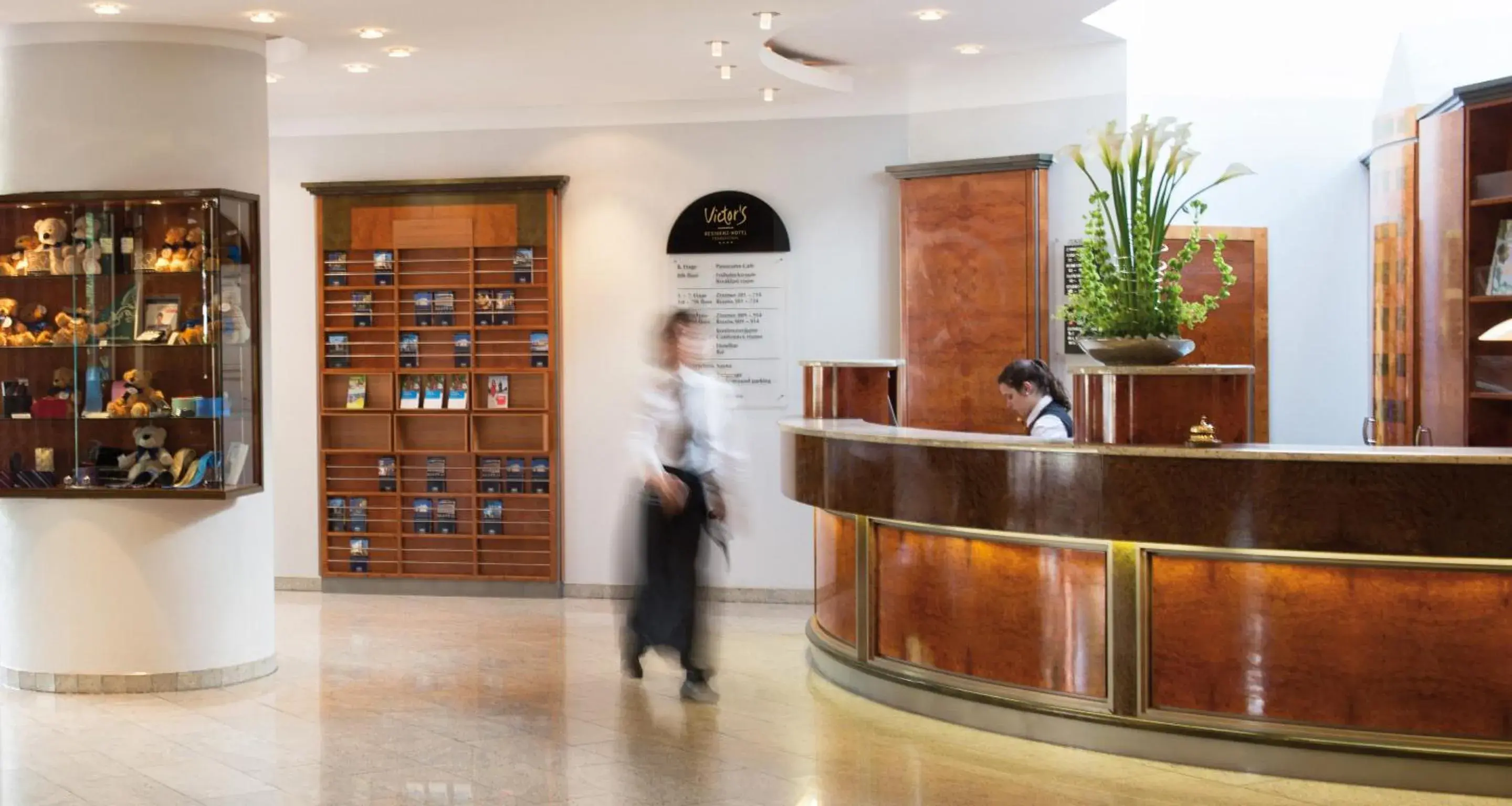 Lobby or reception in Victor's Residenz-Hotel Frankenthal Lobby or reception in Victor's Residenz-Hotel Frankenthal