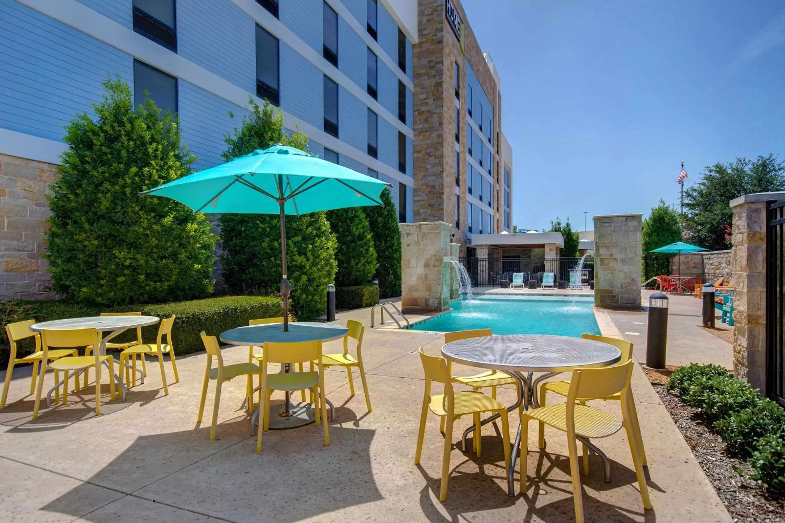 Pool view, Swimming Pool in Home2 Suites Dallas-Frisco