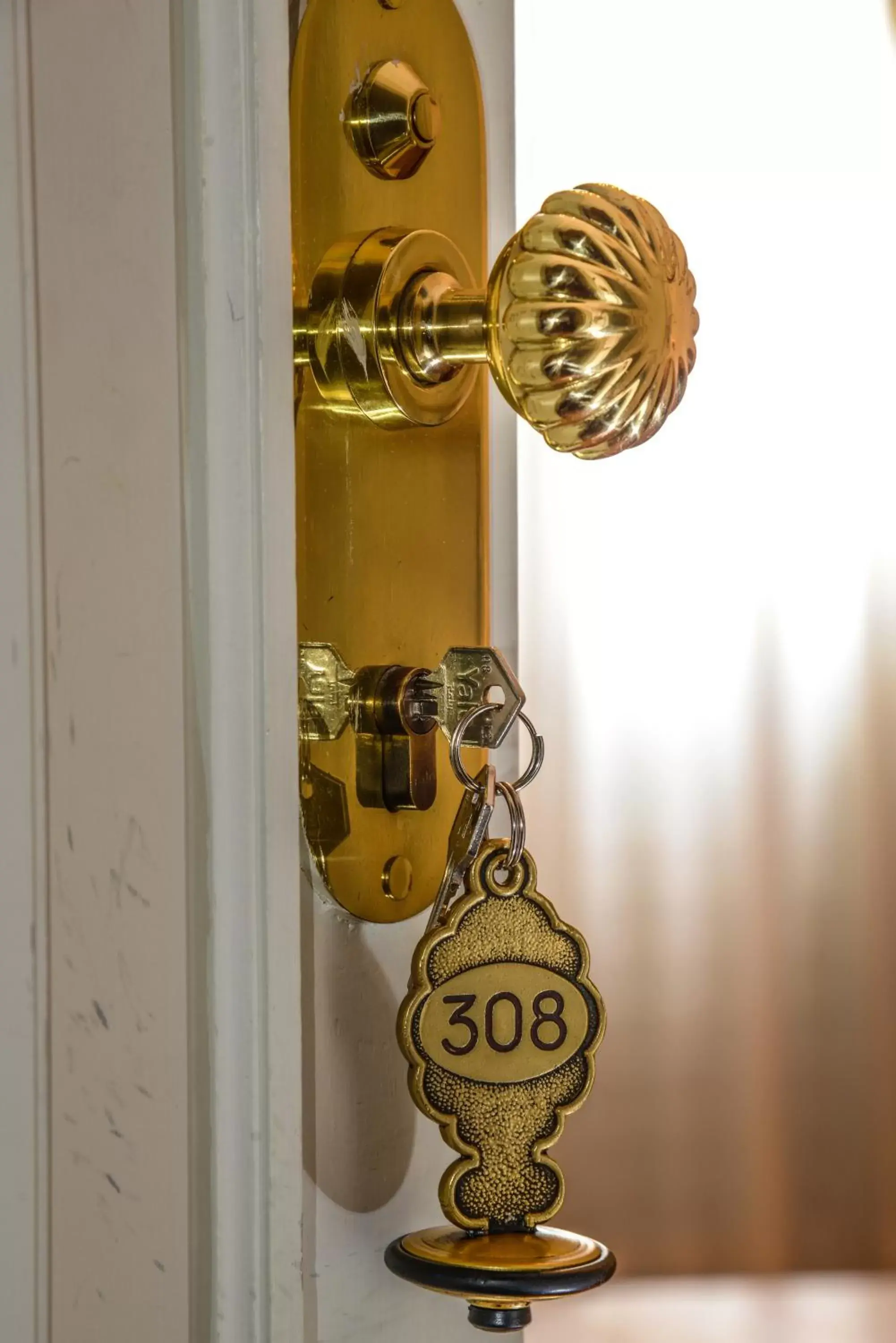 Decorative detail in Hotel Vittoria