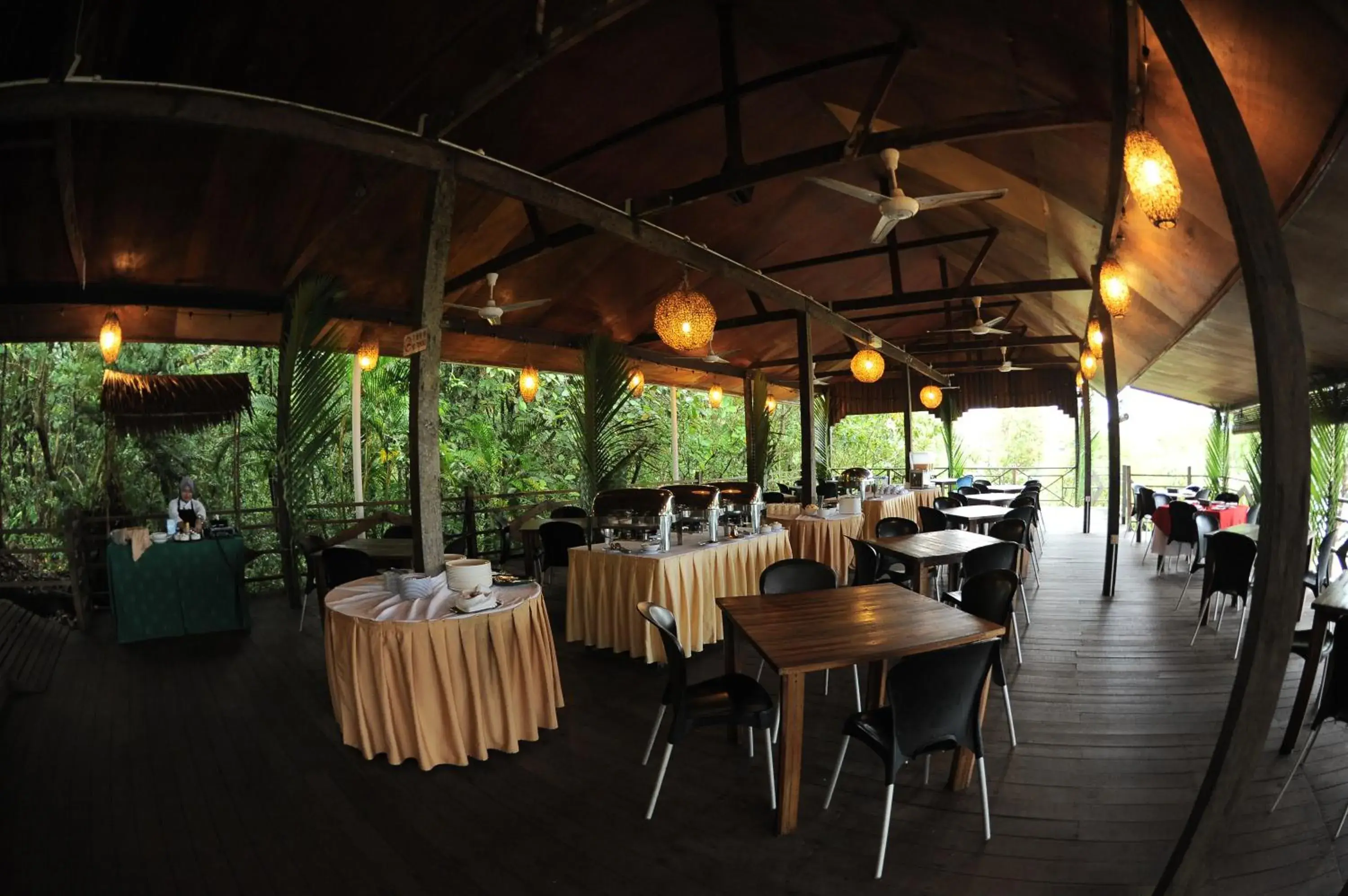 Dining area, Restaurant/Places to Eat in Permai Rainforest Resort