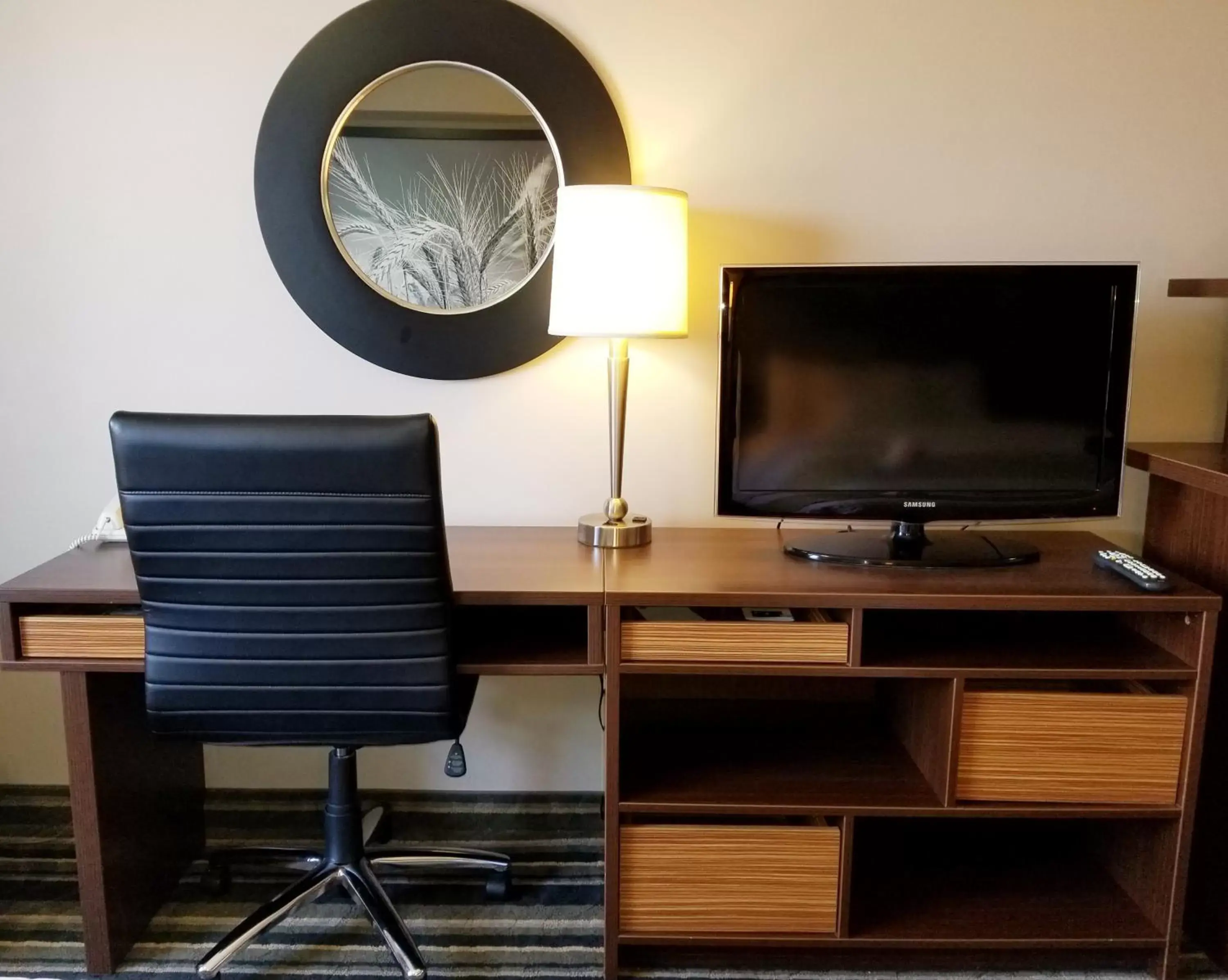 TV and multimedia, TV/Entertainment Center in Super 8 by Wyndham Brandon MB