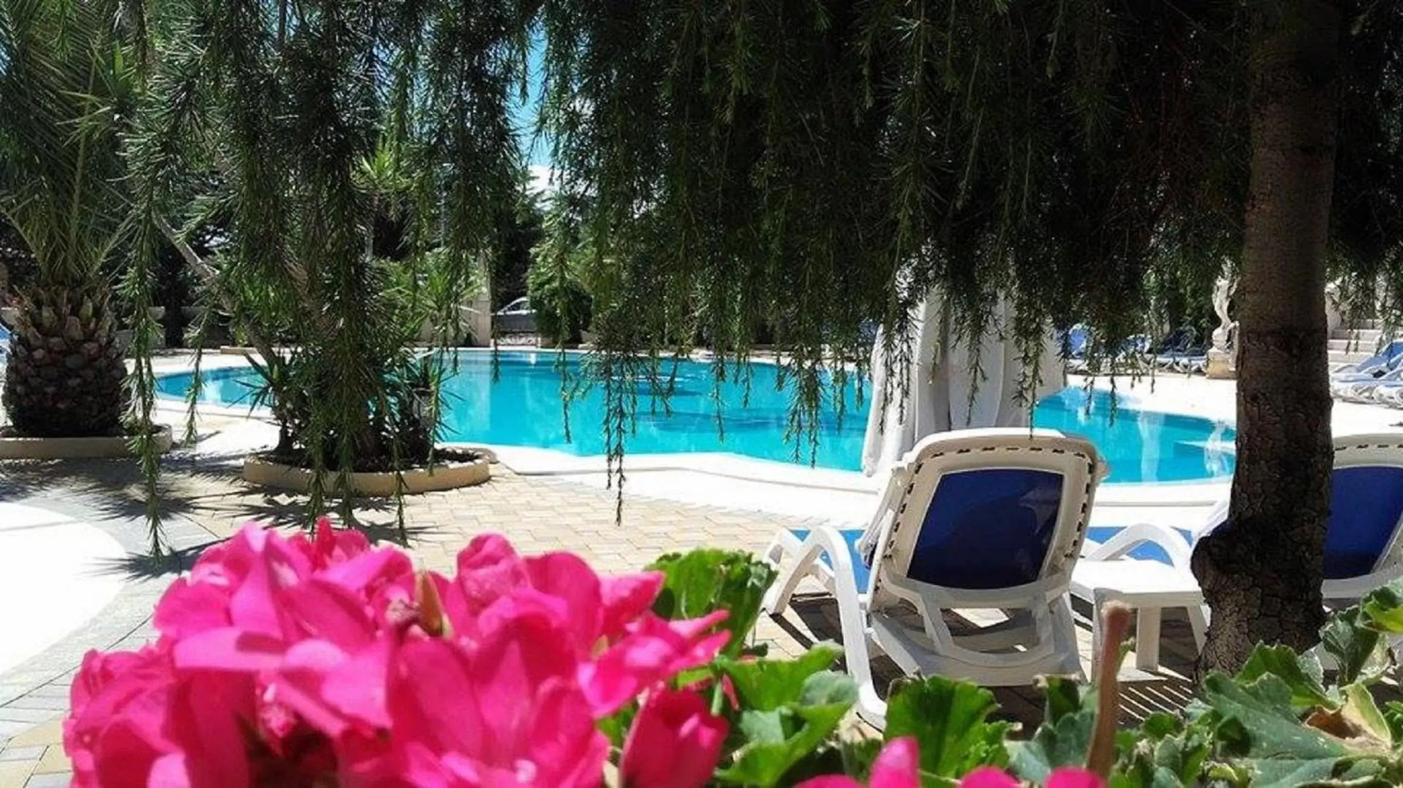 Garden, Pool View in Grand Hotel degli Angeli