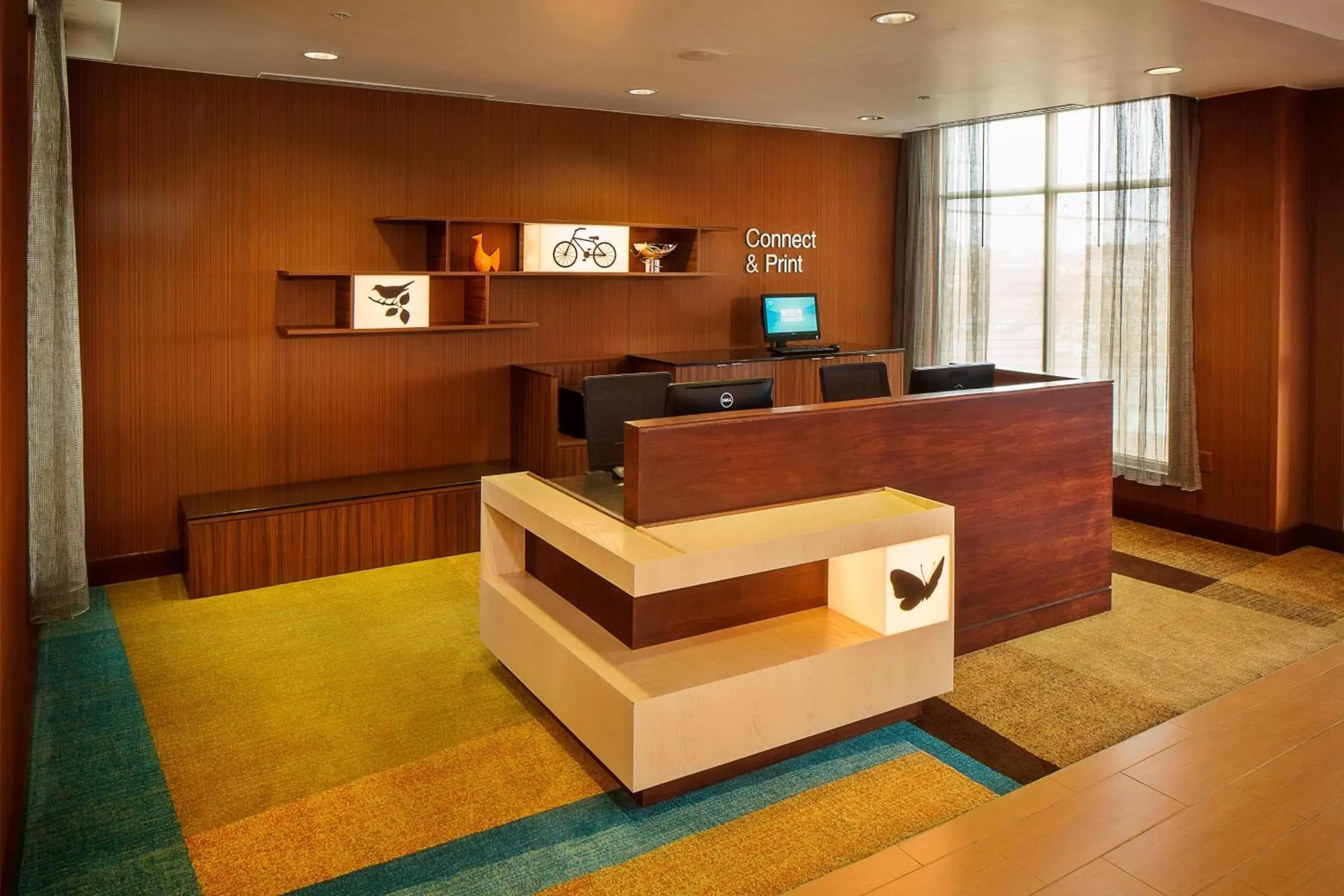 Business facilities, Lobby/Reception in Fairfield Inn and Suites by Marriott Monaca