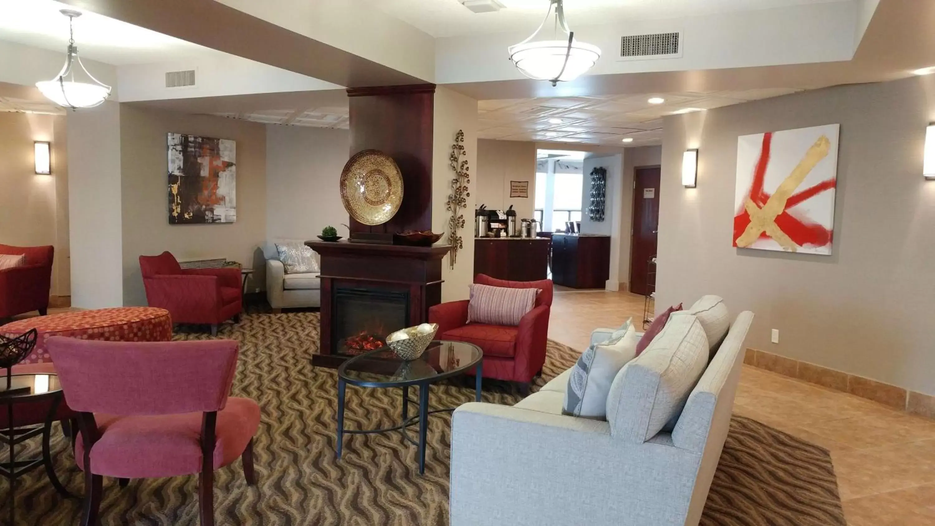 Lobby or reception, Seating Area in Best Western Plus Rose City Suites