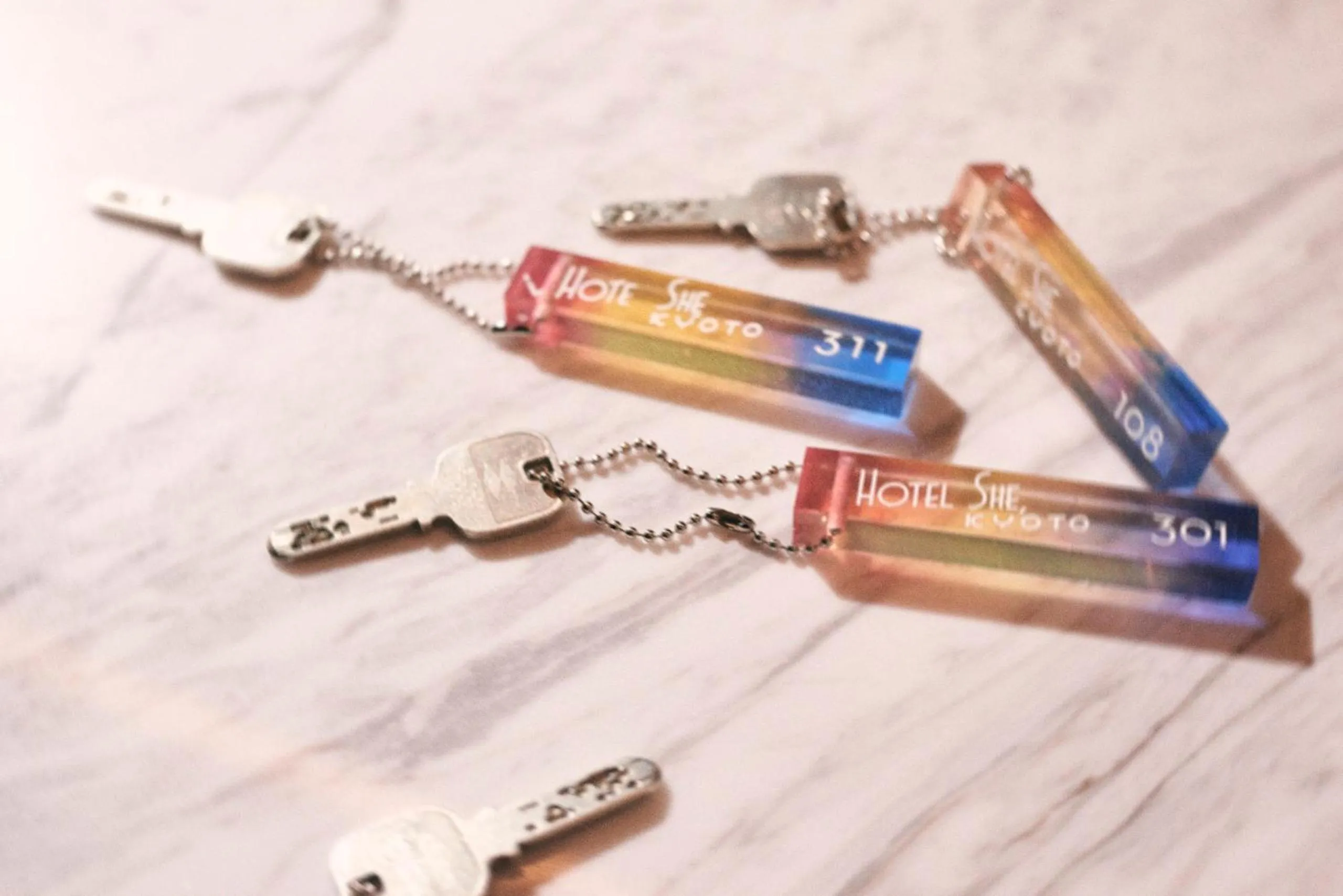 Logo/Certificate/Sign in Hotel She, Kyoto