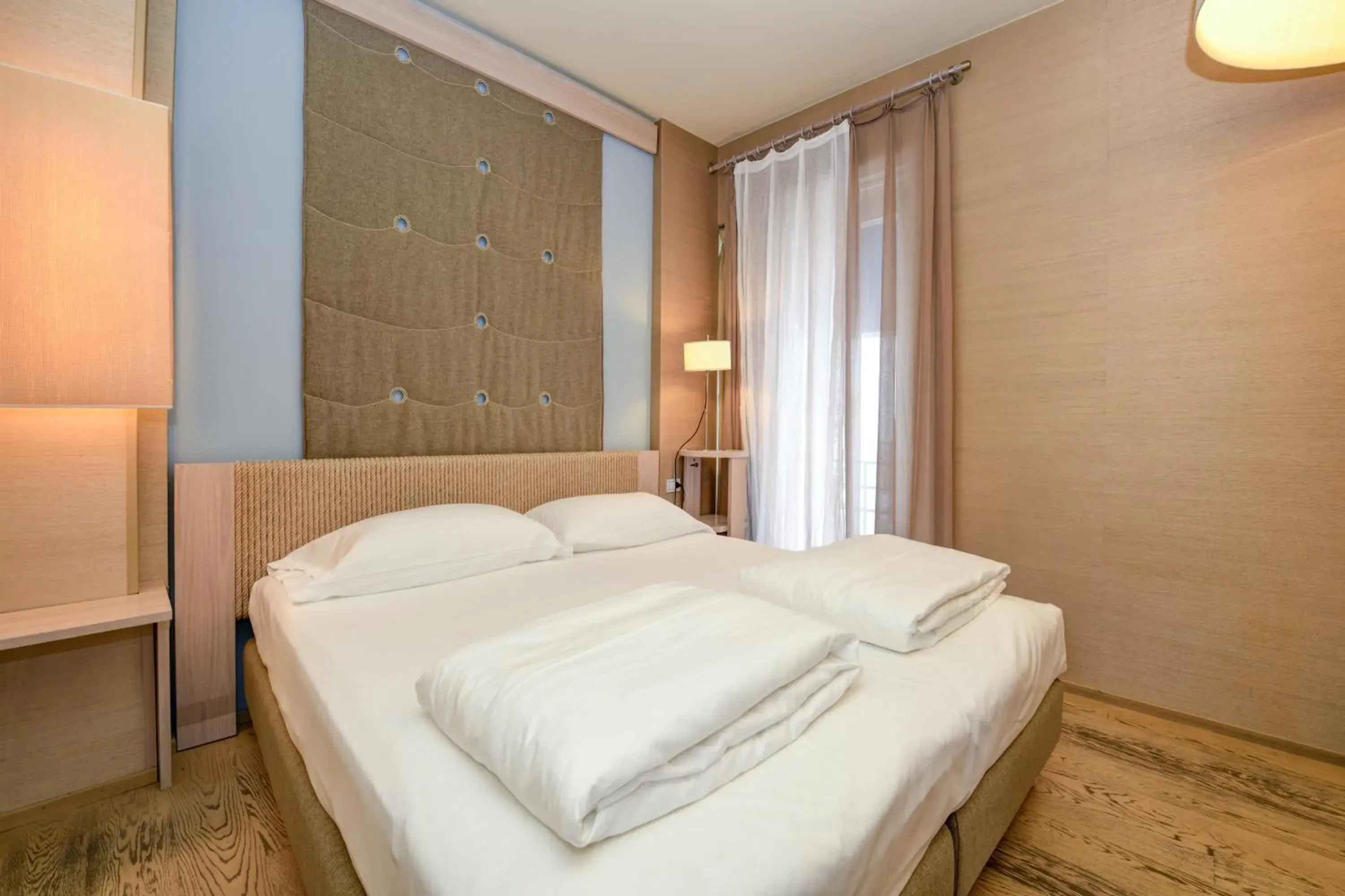Bed in Hotel Flaminia