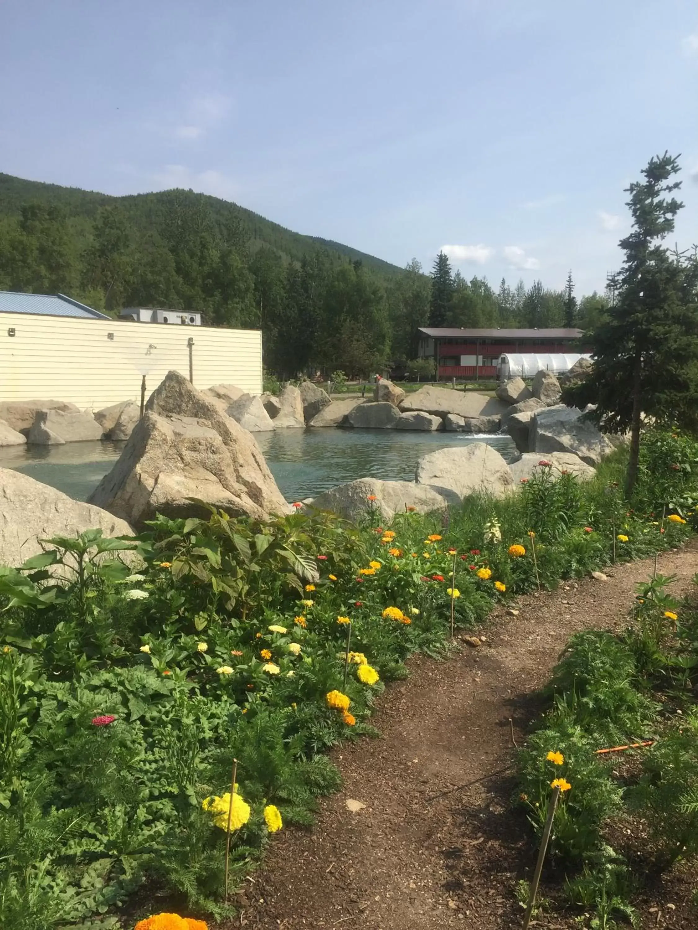 Property building in Chena Hot Springs Resort