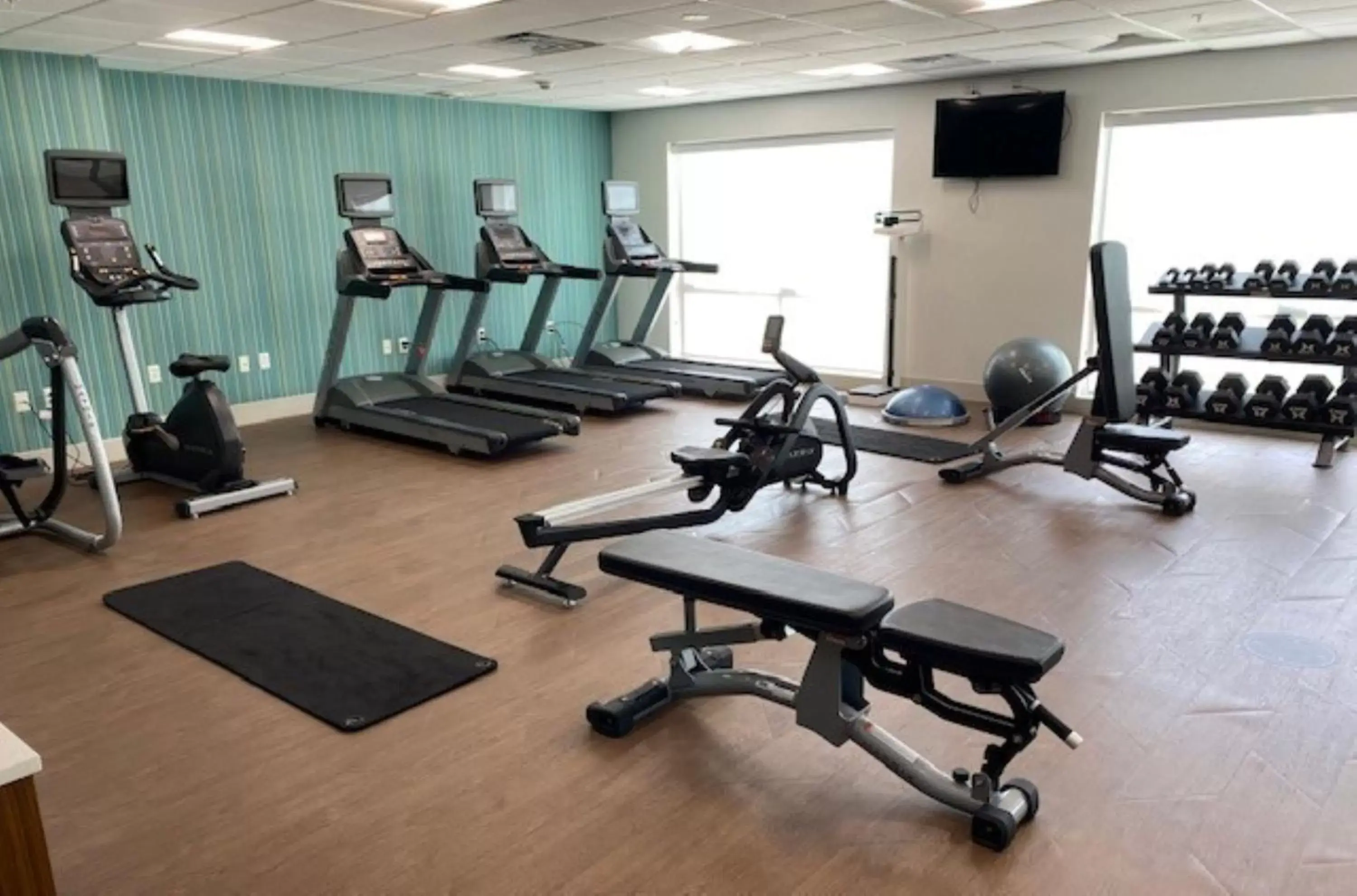 Fitness centre/facilities, Fitness Center/Facilities in Holiday Inn Express & Suites Warrensburg North, an IHG Hotel