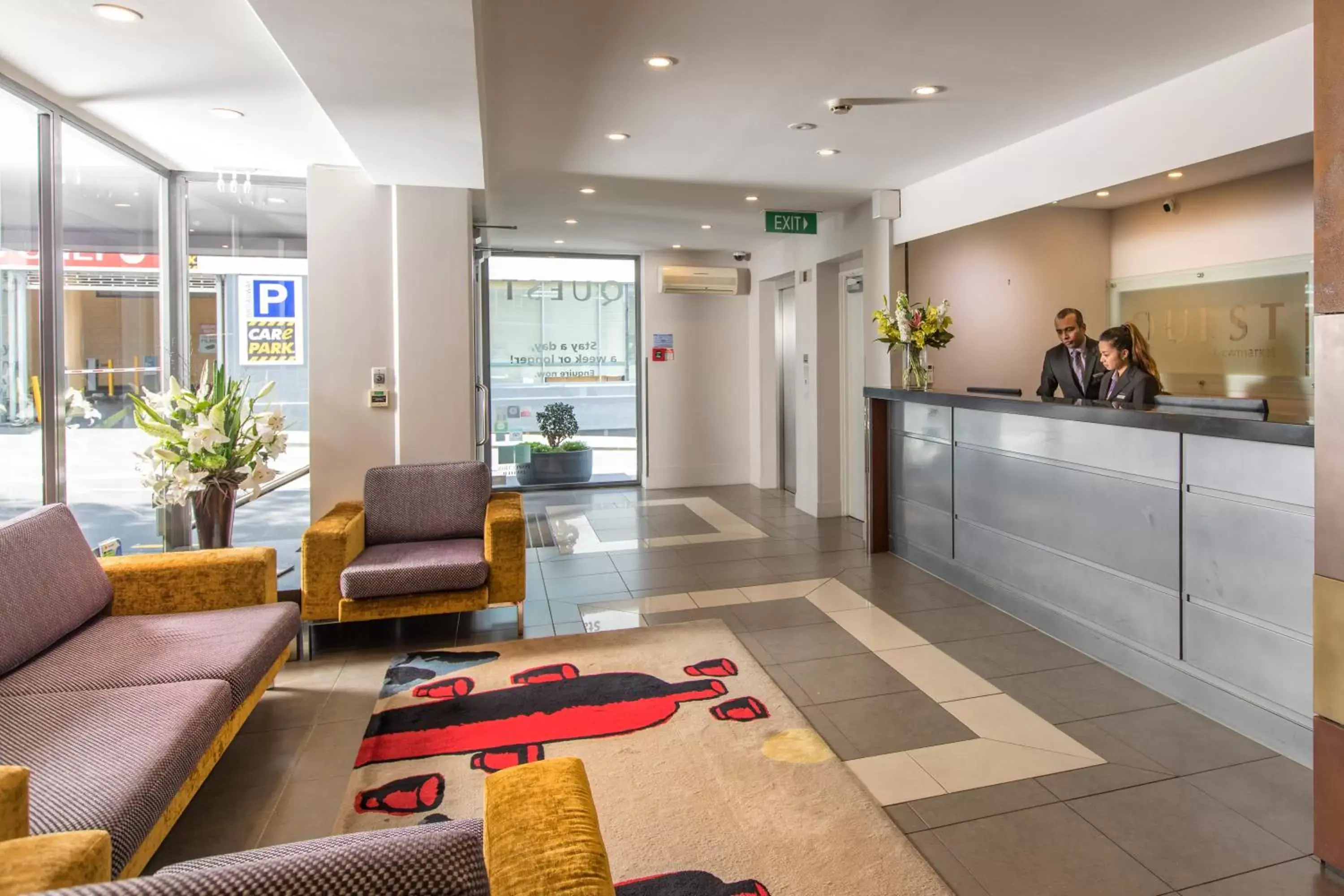 Lobby or reception in Quest Newmarket Serviced Apartments