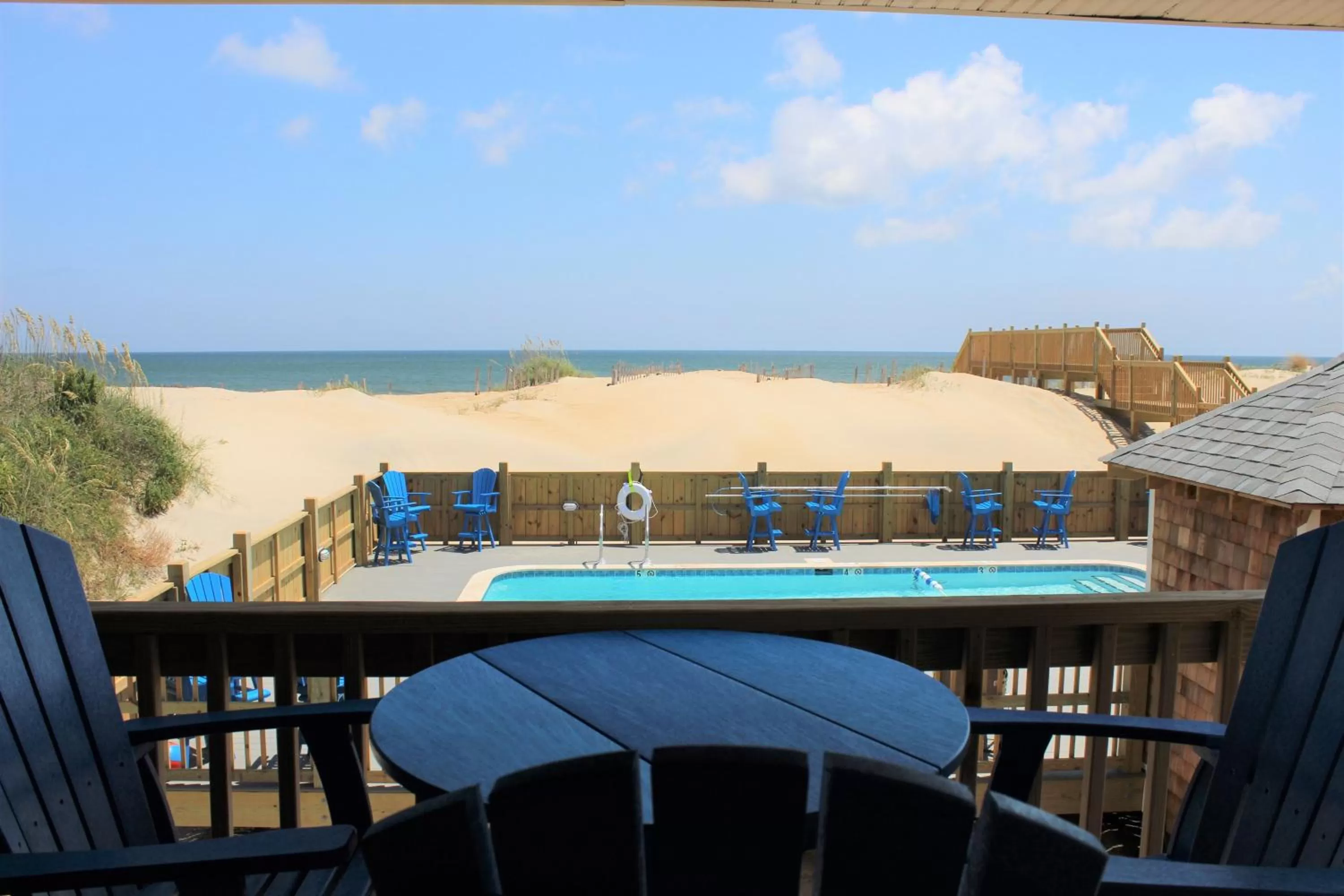 Beach in Whalebone Ocean Cottages by KEES Vacations