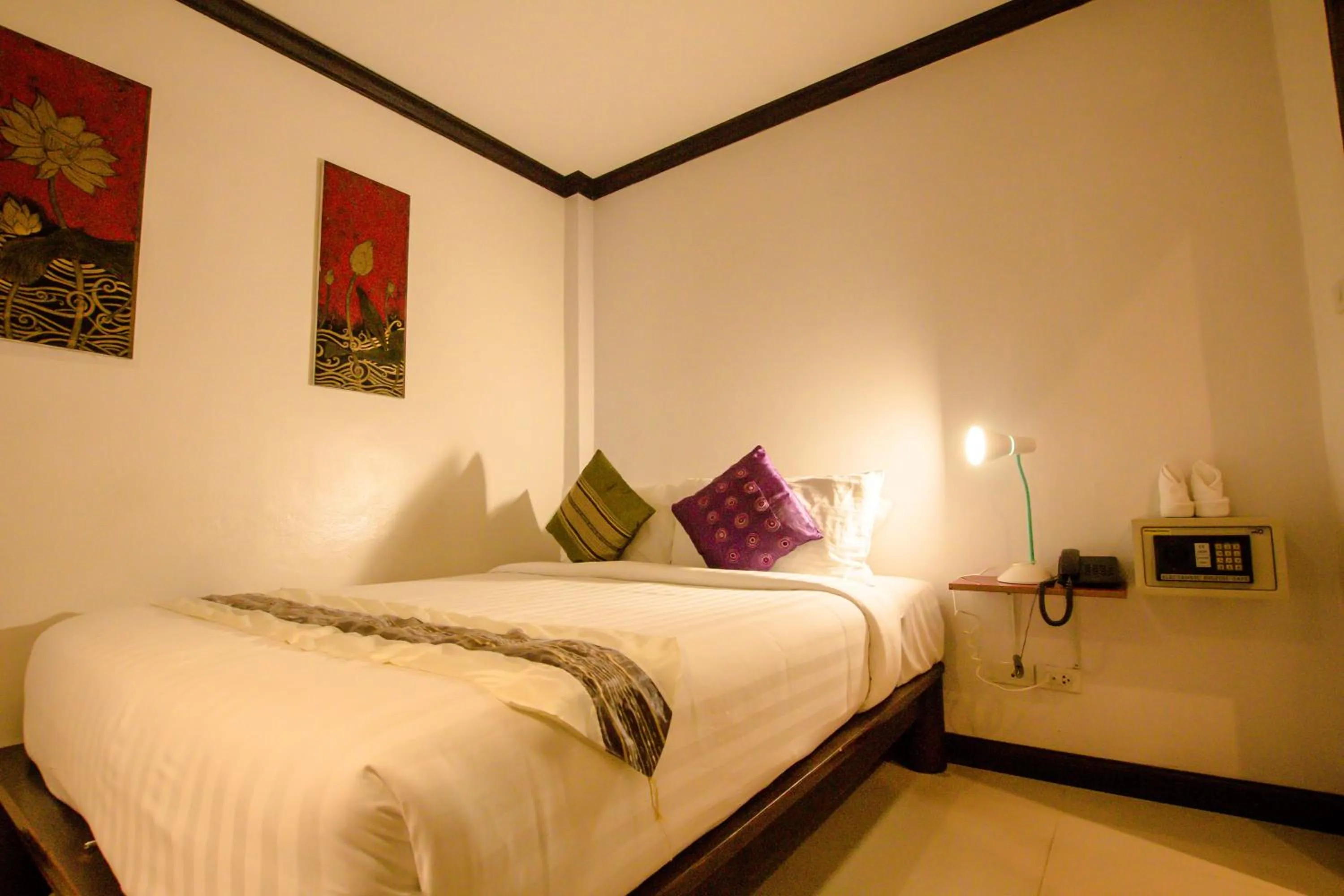 Bed in Queen Boutique Hotel Chaweng