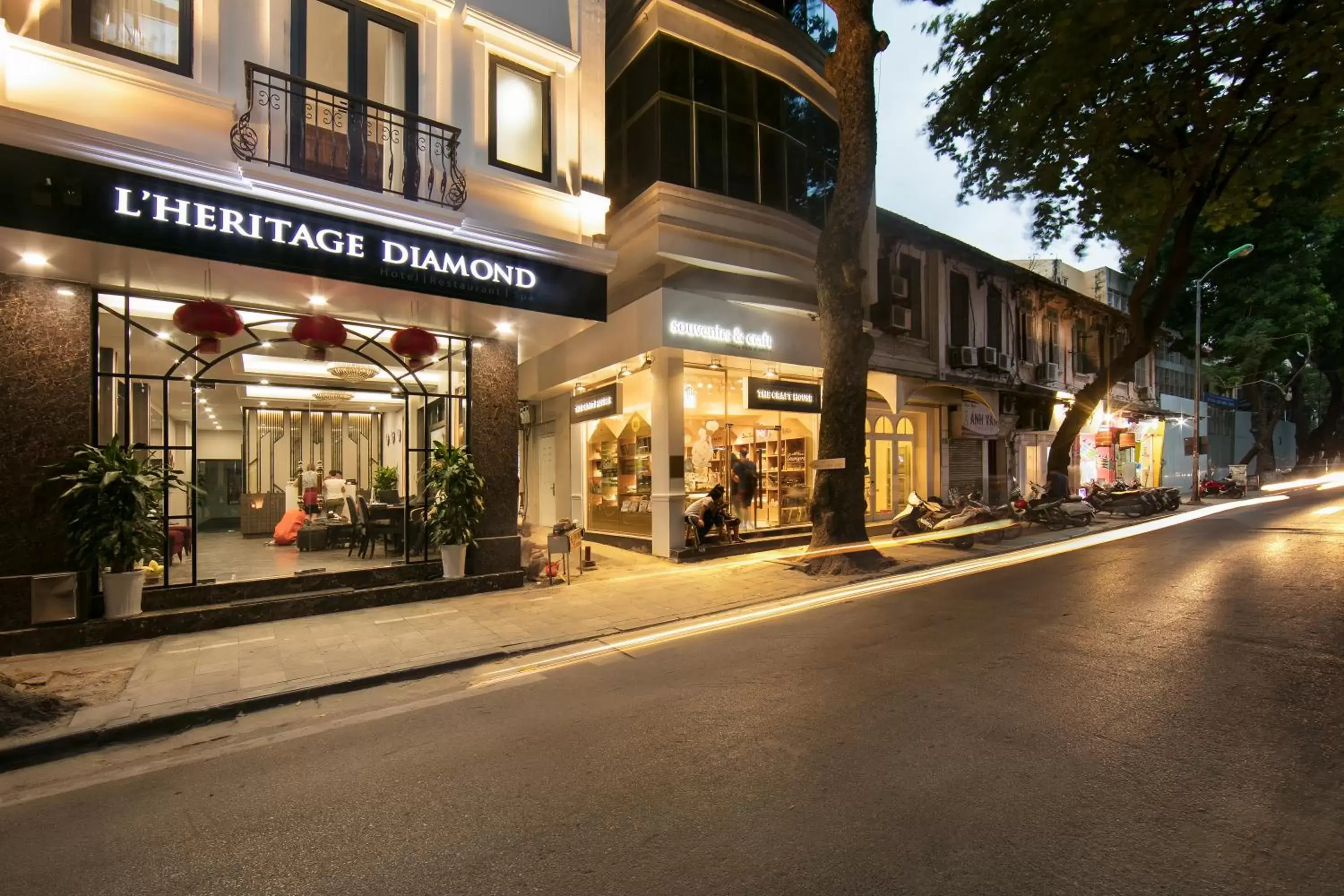 Facade/entrance in Hanoi L'Heritage Diamond Hotel & Spa