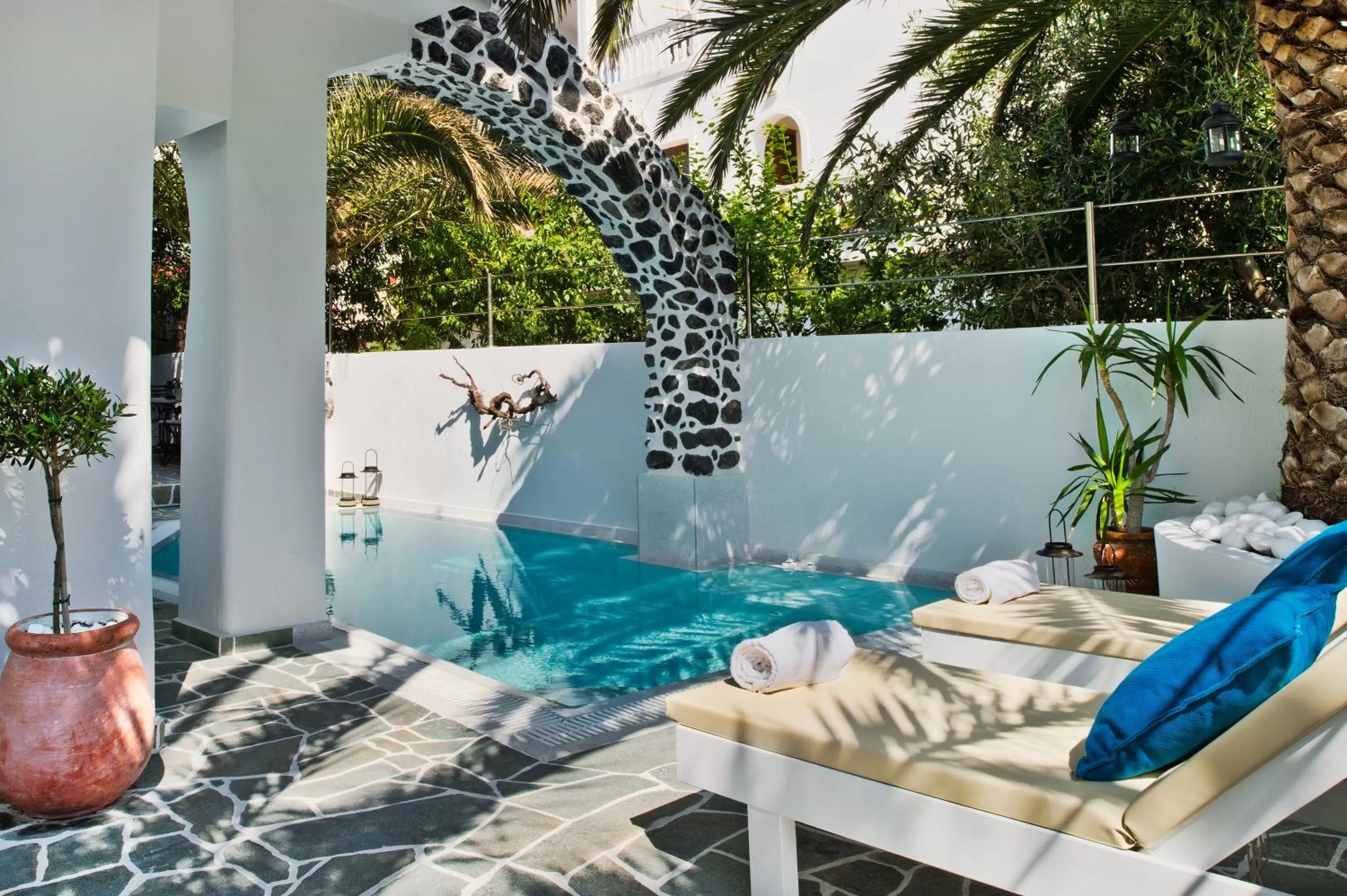 Swimming pool in Galatia Villas