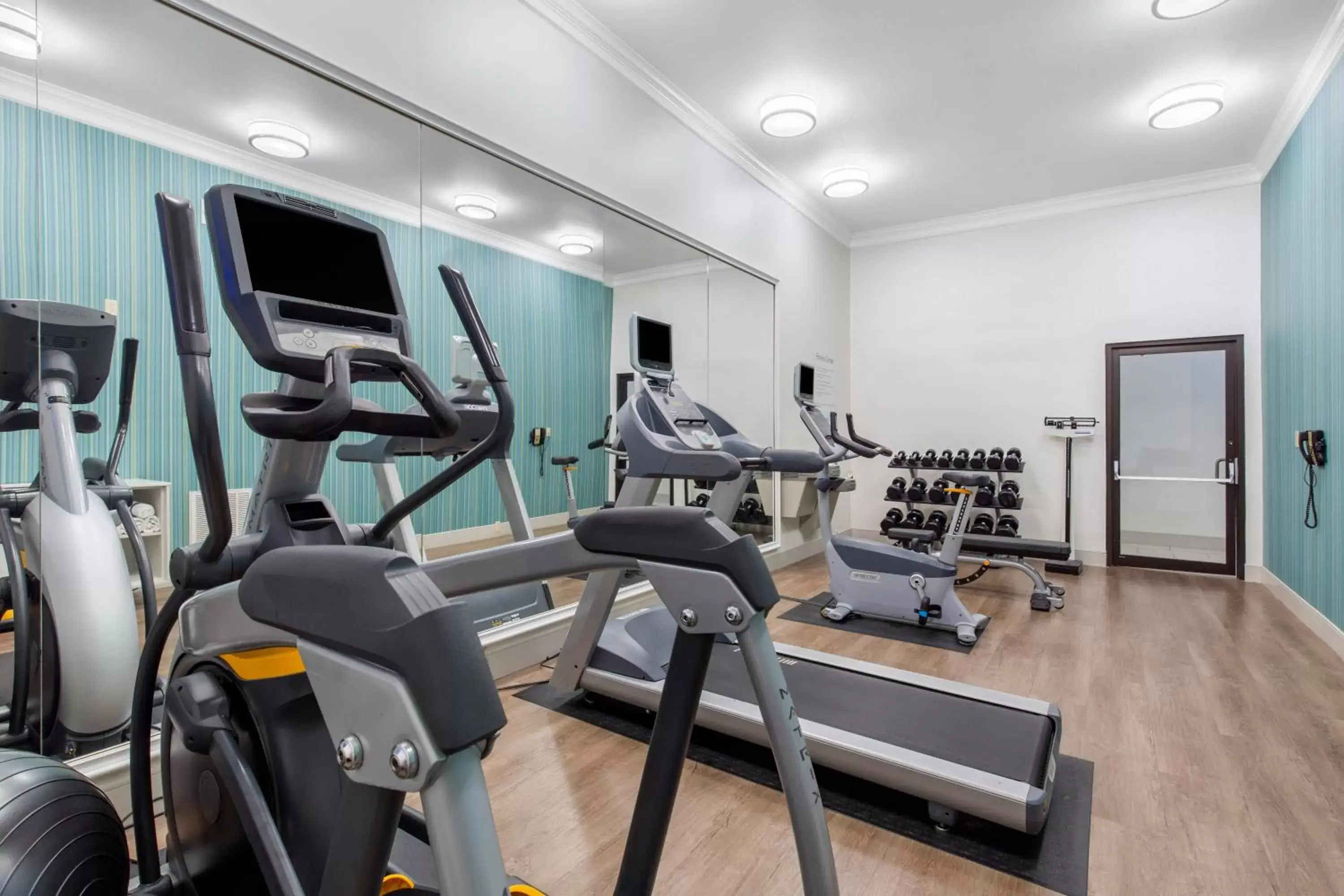 Fitness centre/facilities, Fitness Center/Facilities in Holiday Inn Express Houston-Alvin, an IHG Hotel