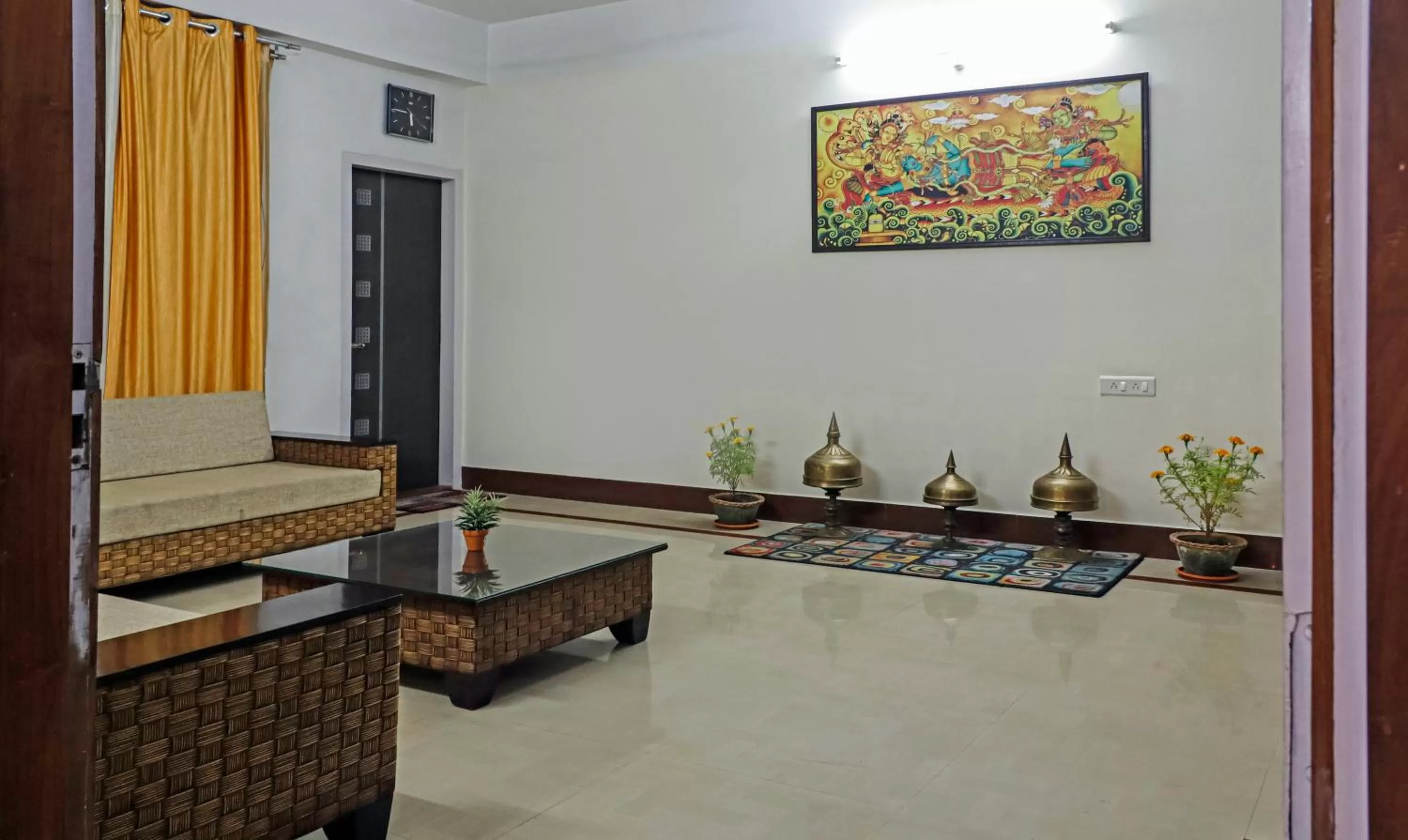 Seating area in Treebo Umal Homestay Ganeshguri