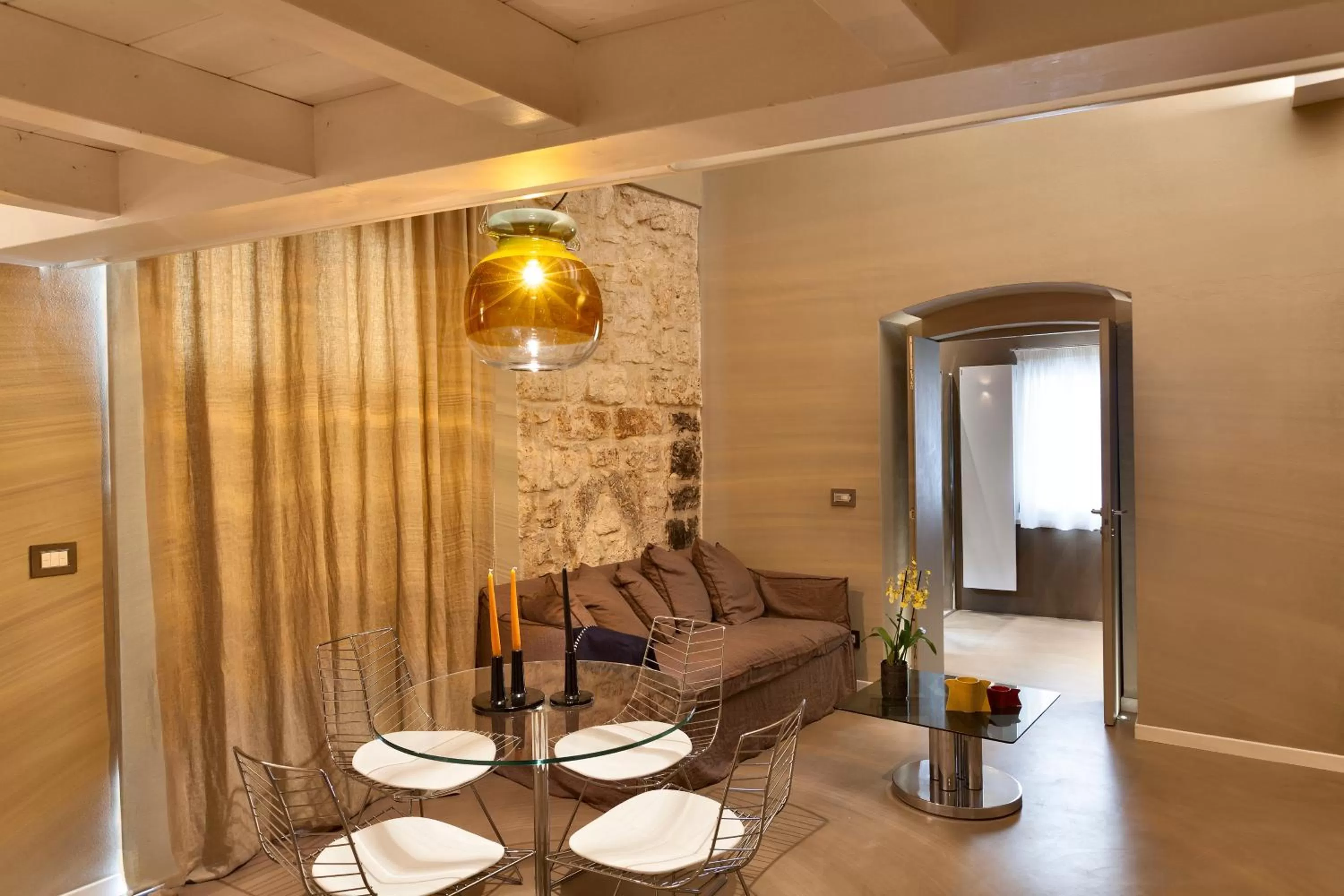 Living room in Palazzo Calò