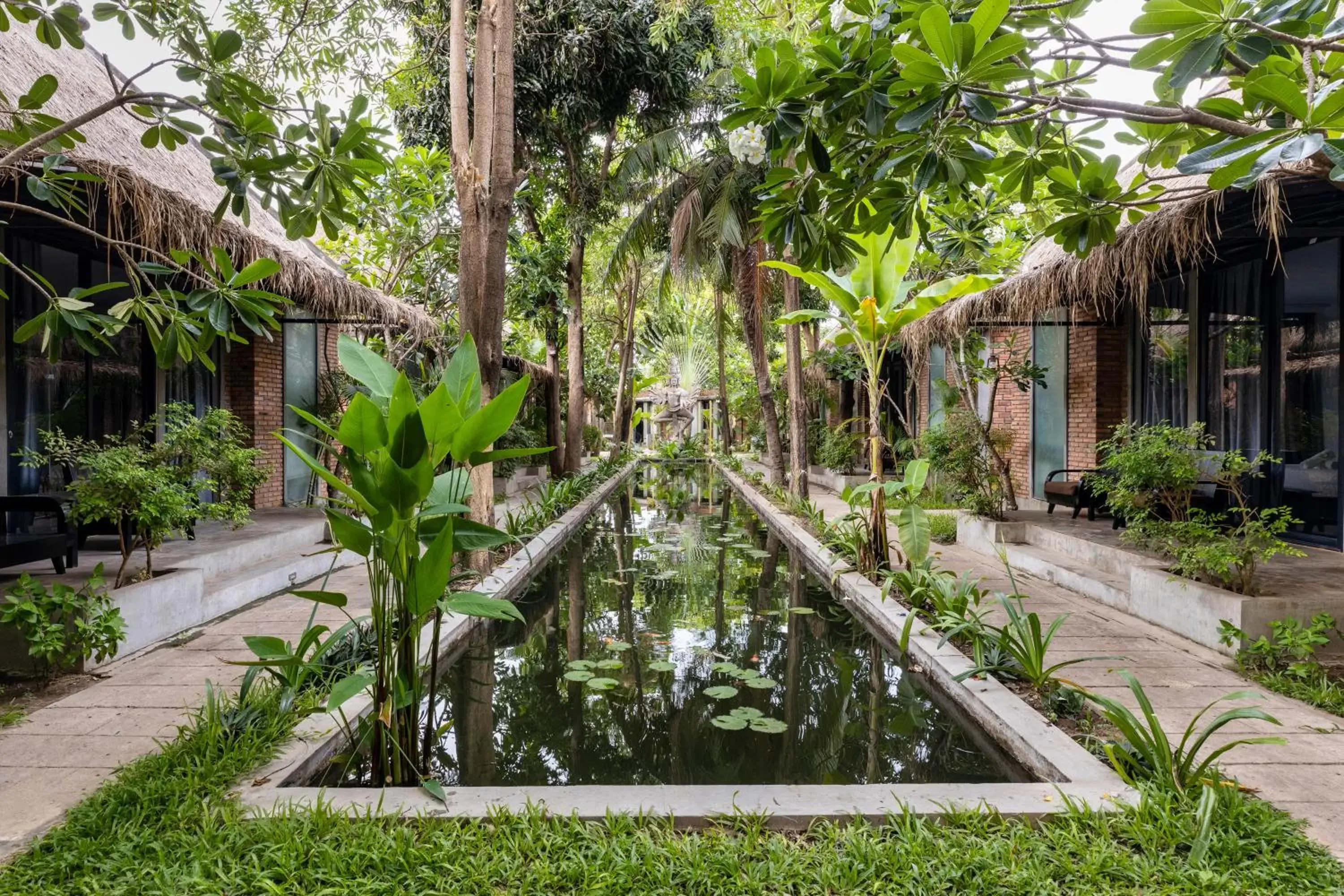 Garden view, Garden in Maison Gen Angkor