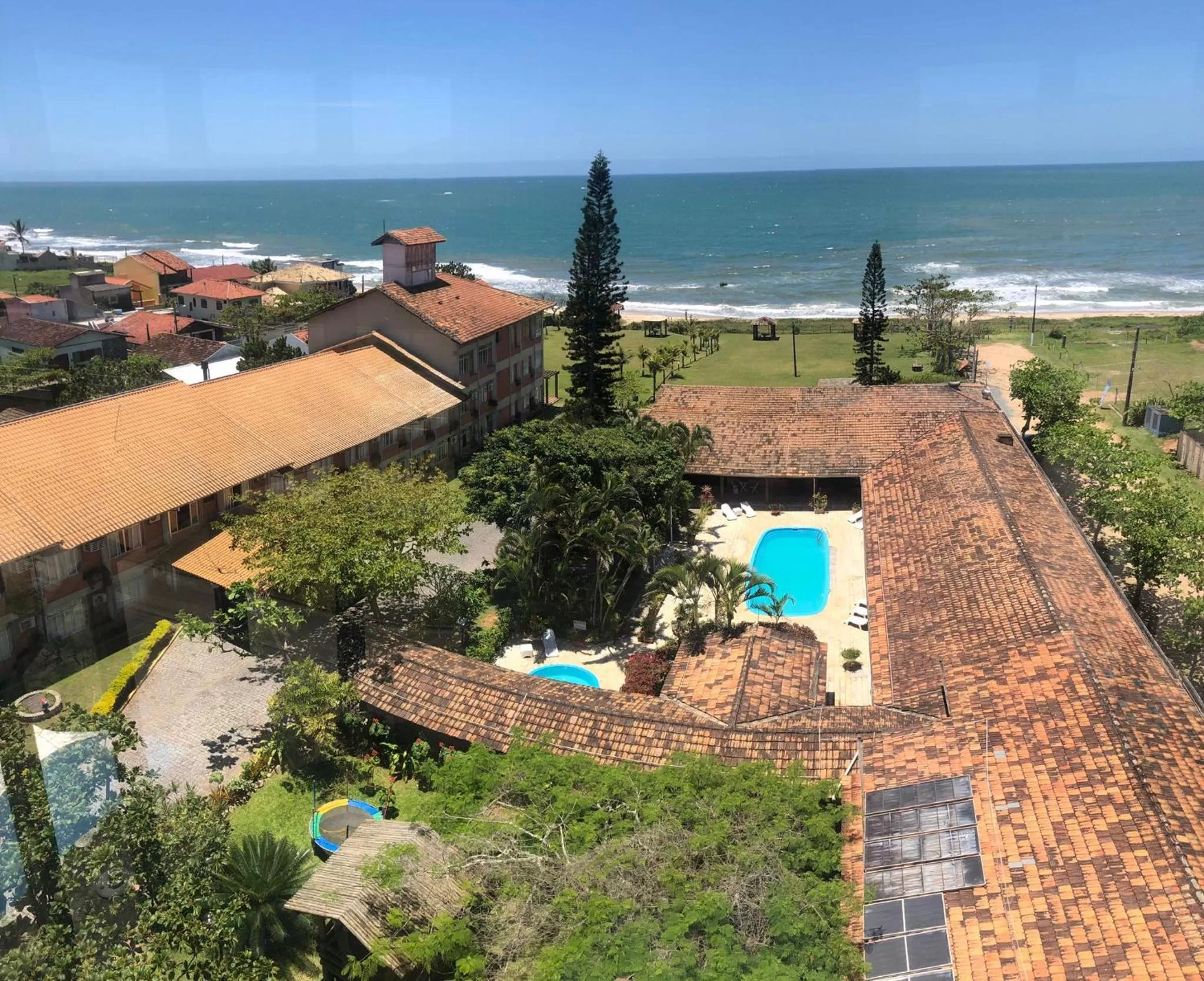 Bird's eye view in Flamboyant Hotel