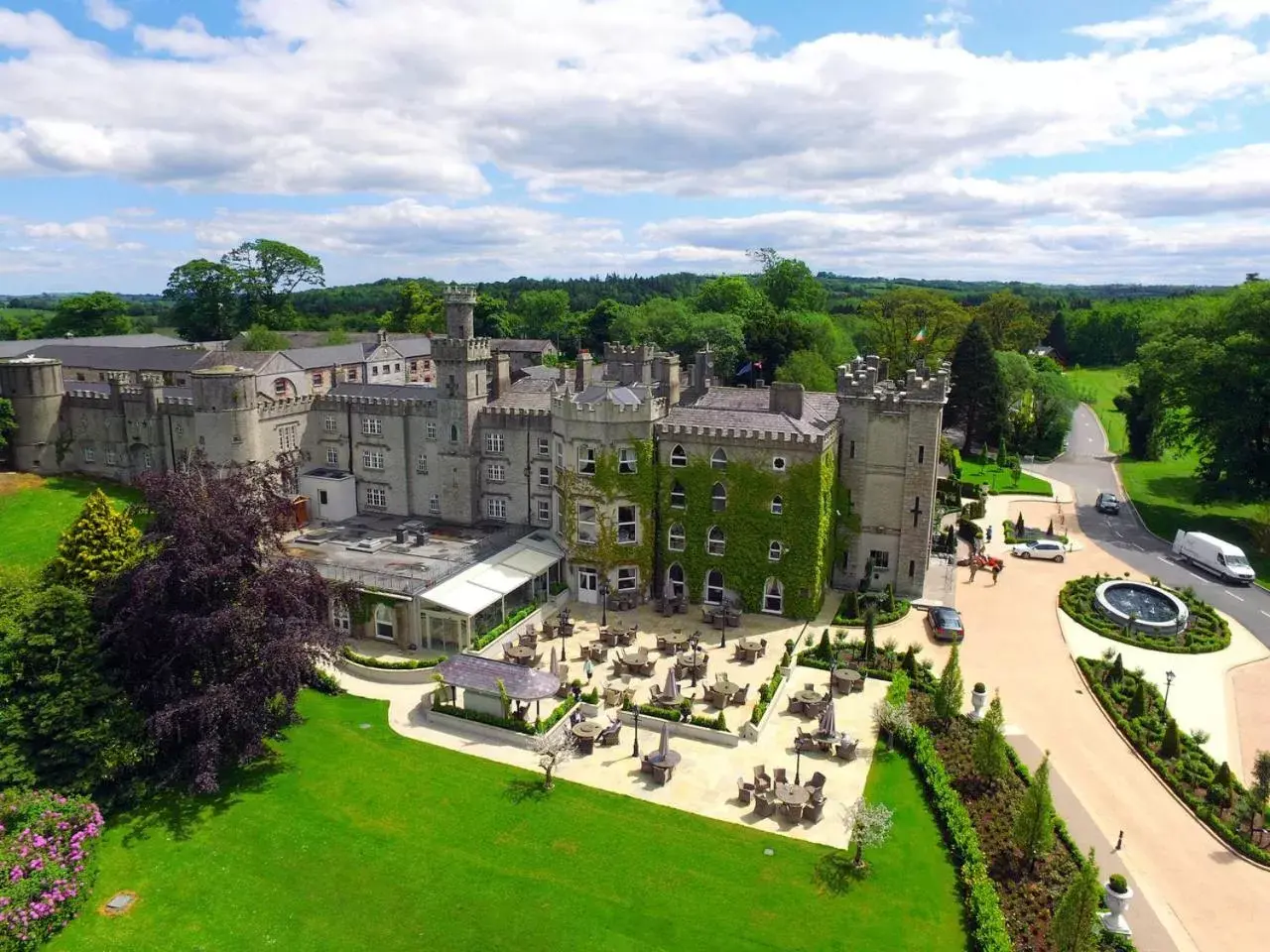 Property building, Bird's-eye View in Cabra Castle Hotel