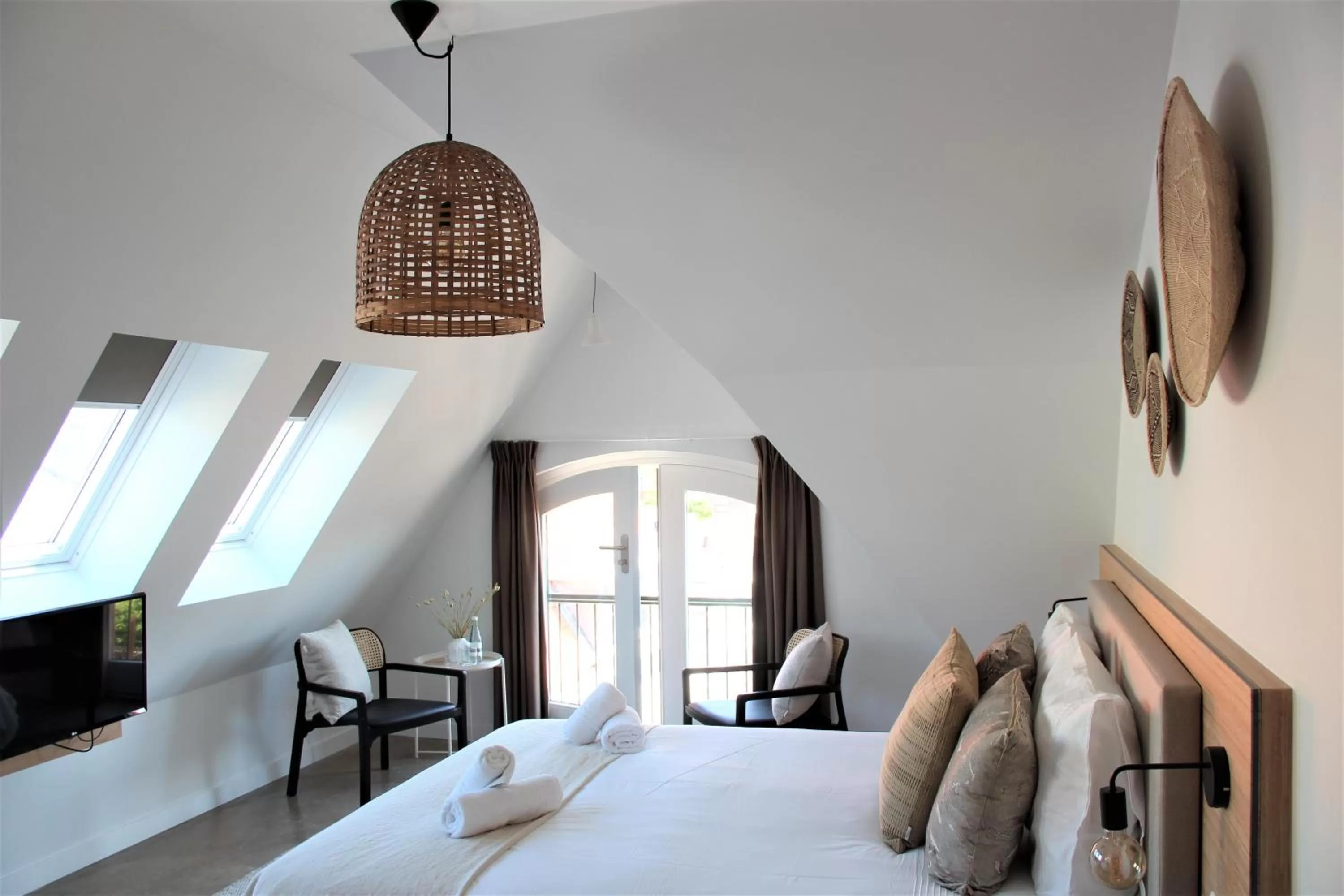 Bedroom, Bed in Hotel Paradis Zandvoort