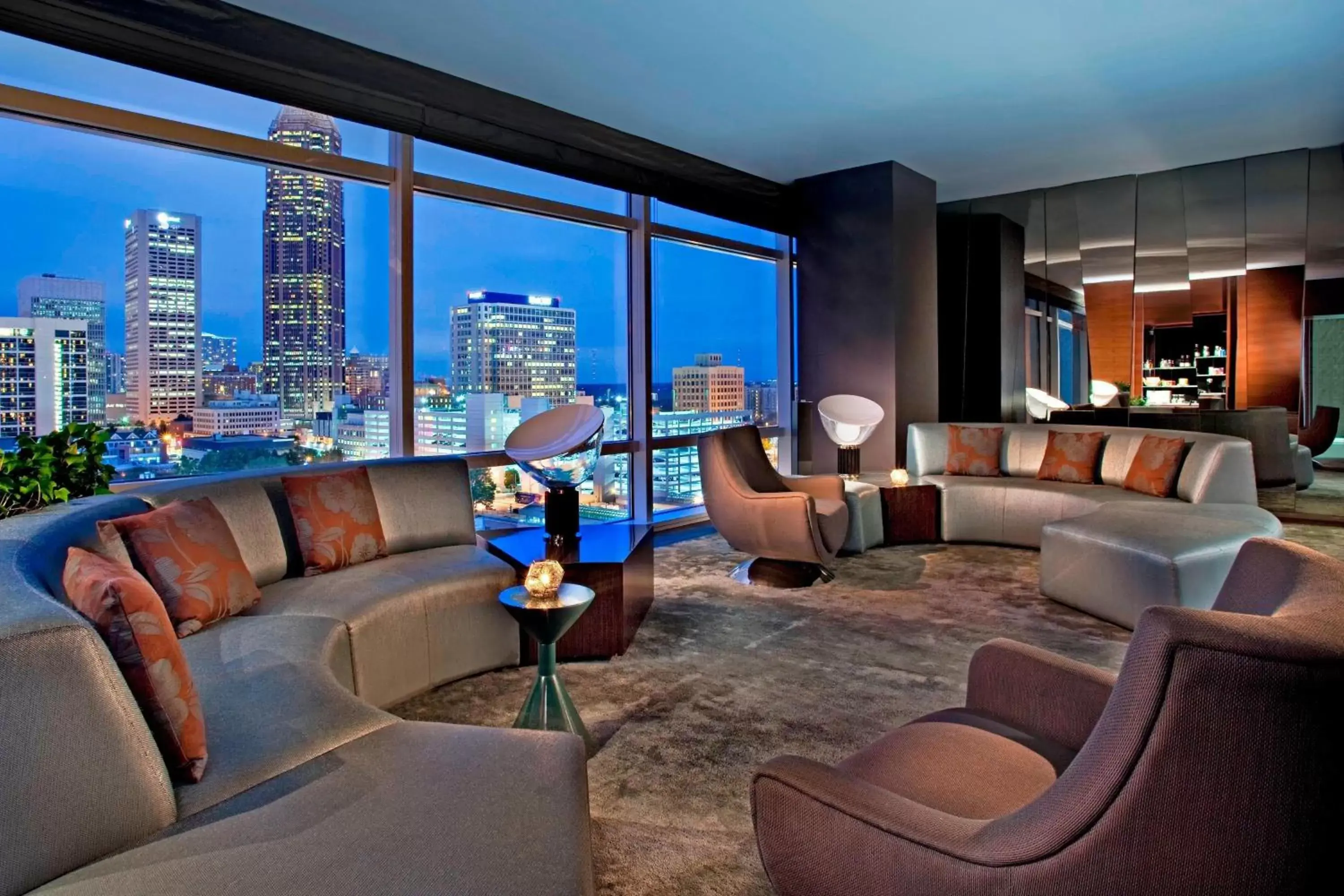 Living room, Seating Area in W Atlanta Downtown